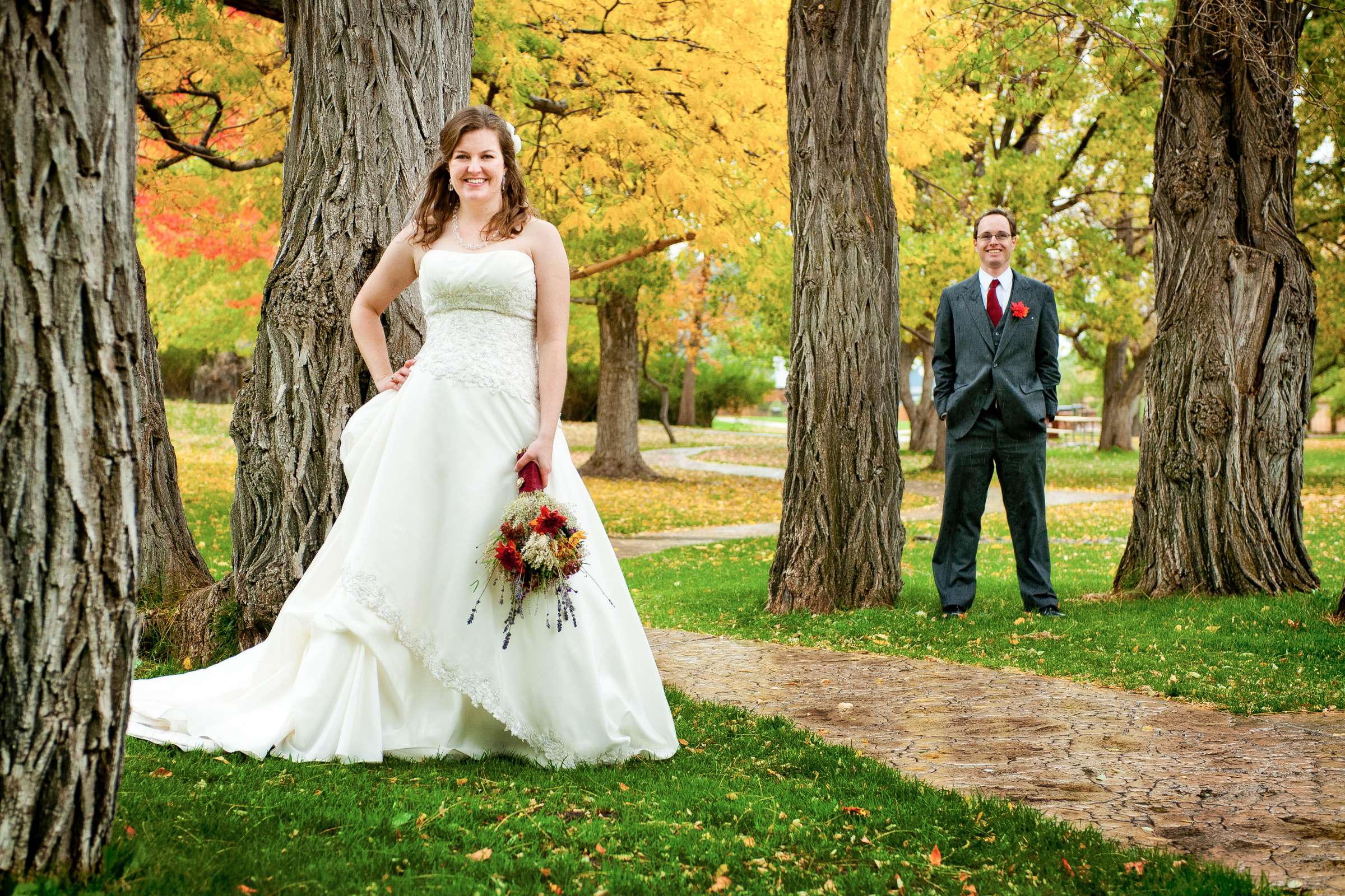 Genoa Town Office Wedding, Karen and Tim Wedding Photo #22 by True Photography