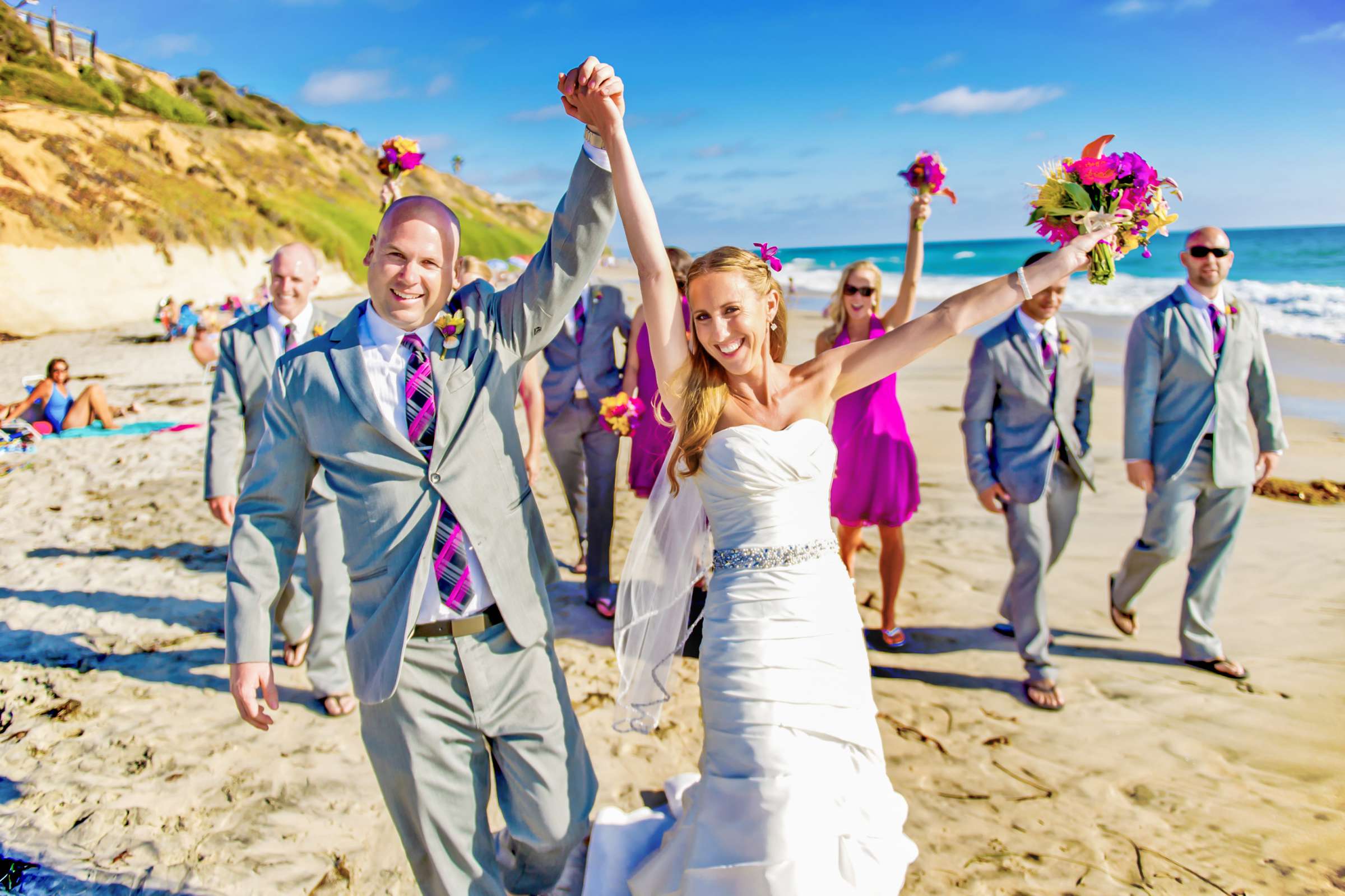 California State Beaches Wedding coordinated by Creative Affairs Inc, Shosh and Brian Wedding Photo #48 by True Photography