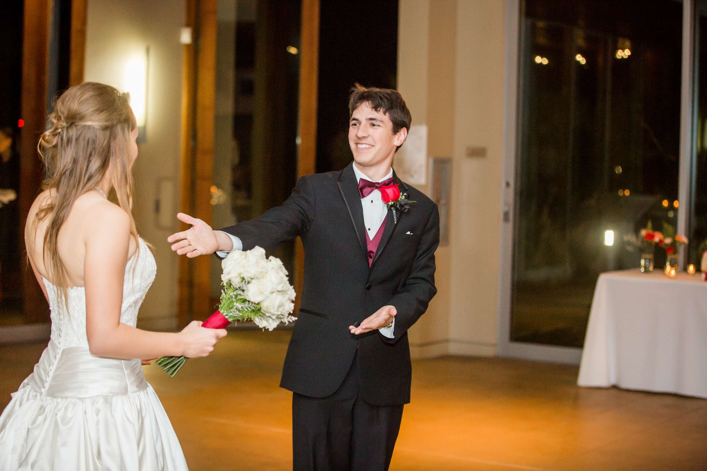 Scripps Seaside Forum Wedding coordinated by Adore Wedding Design, Brin and Thomas Wedding Photo #72 by True Photography