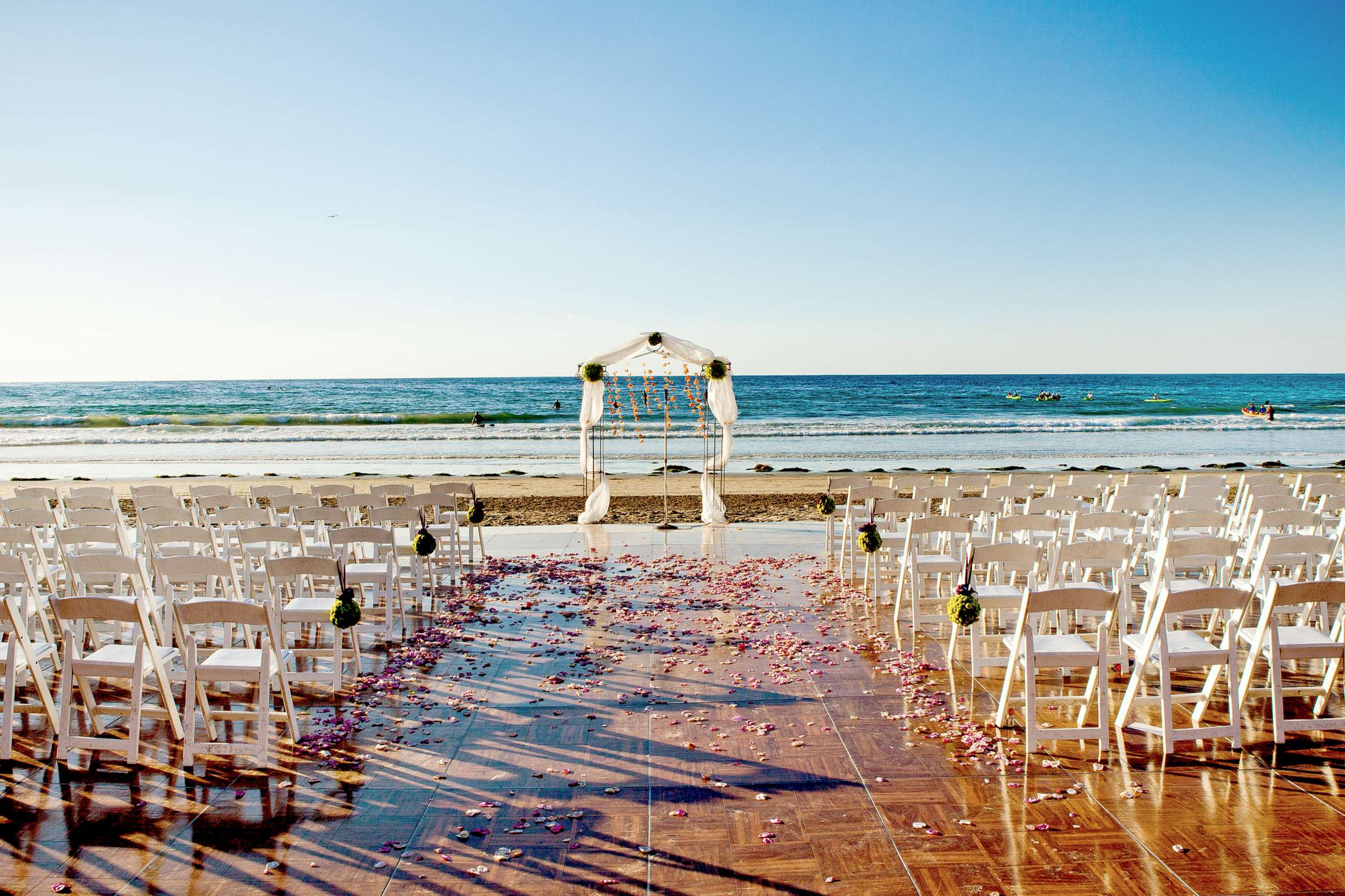 La Jolla Beach and Tennis club Wedding coordinated by A Diamond Celebration, Jenny and JD Wedding Photo #203343 by True Photography