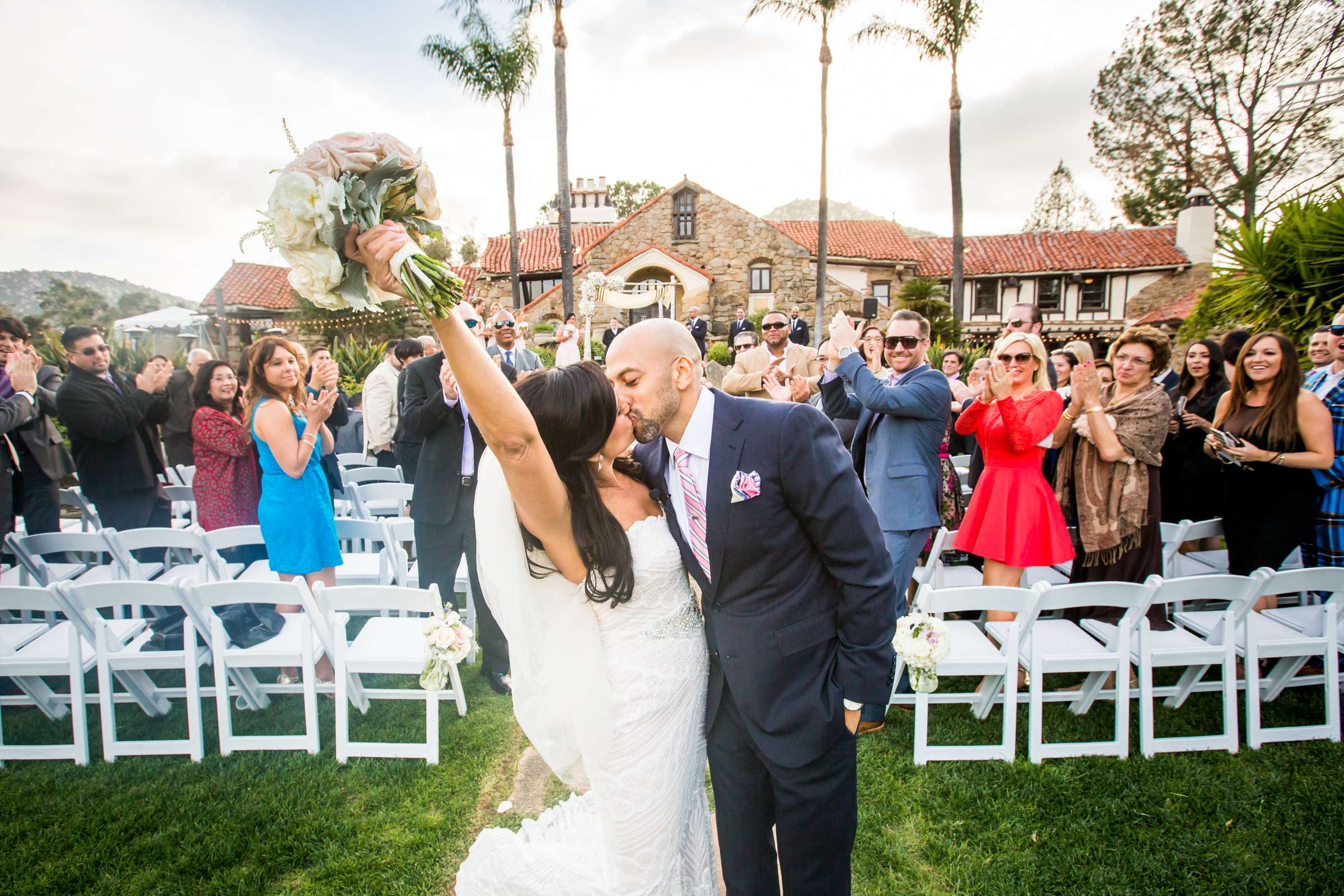 Mt Woodson Castle Wedding coordinated by Personal Touch Dining, Stephanie and Richard Wedding Photo #9 by True Photography