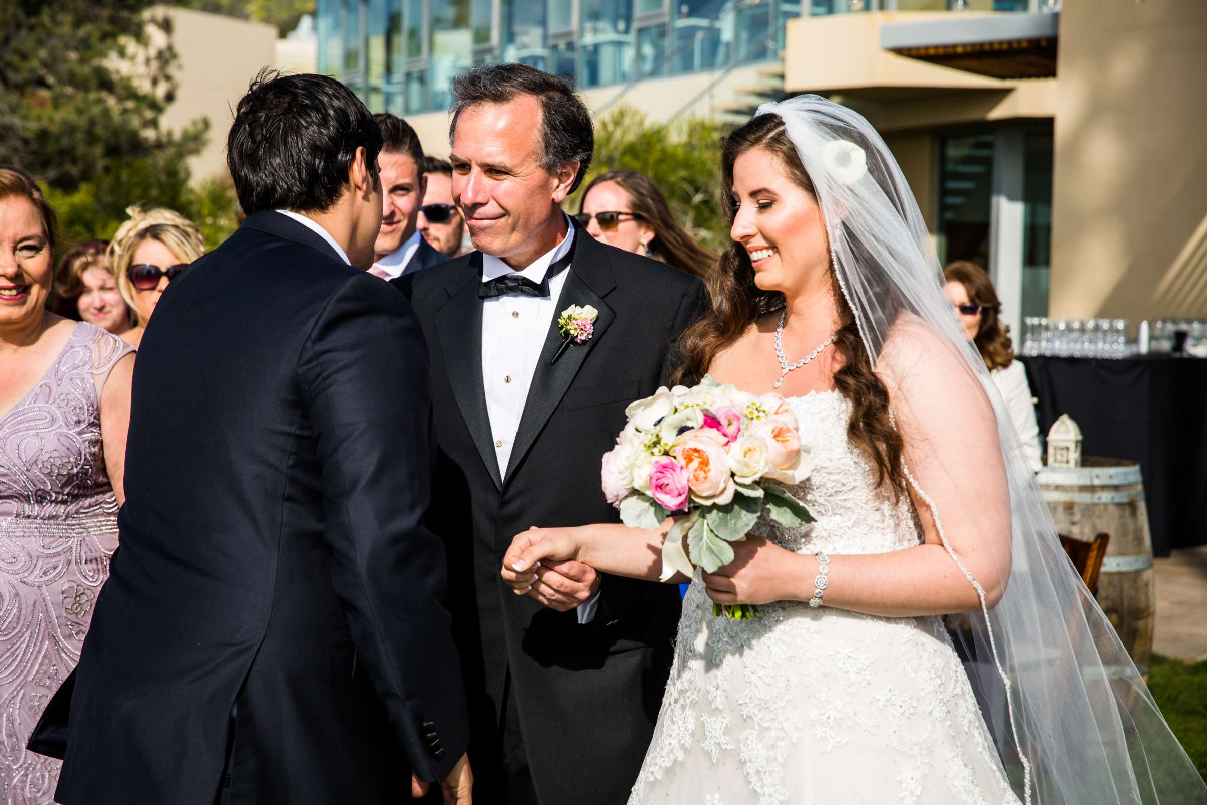 Scripps Seaside Forum Wedding coordinated by First Comes Love Weddings & Events, Lara and Jose Wedding Photo #39 by True Photography