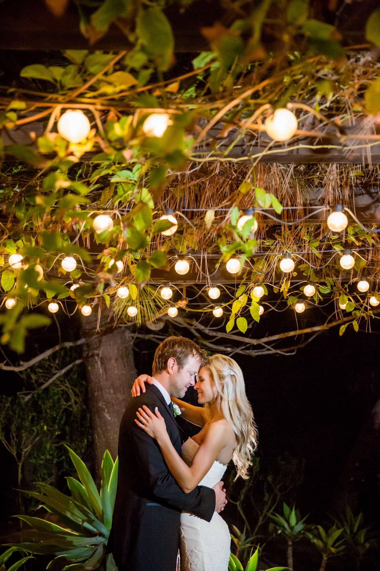 Night Shot at Estancia Wedding coordinated by EverAfter Events, Kelese and Jon Wedding Photo #3 by True Photography