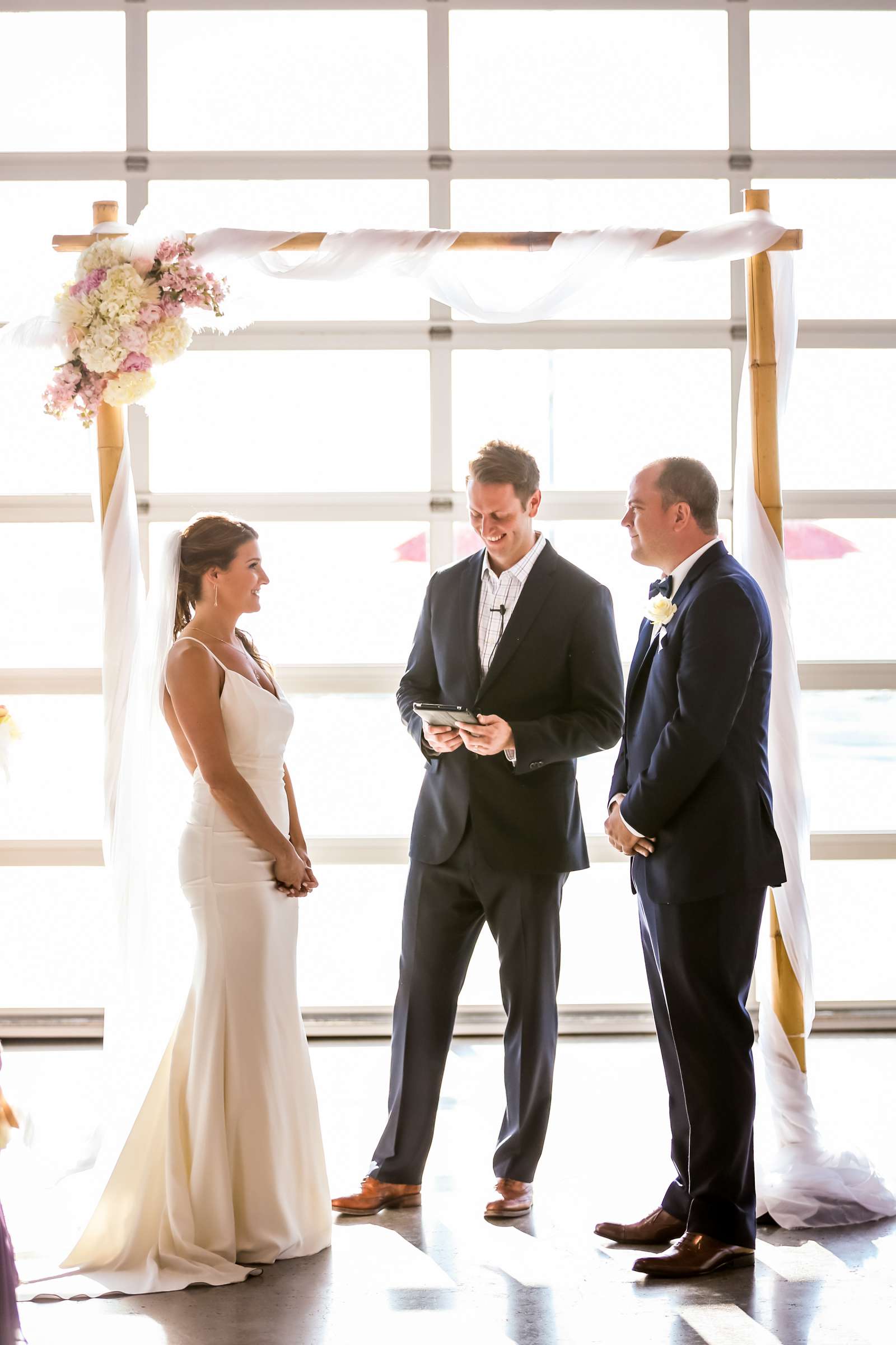 Port Pavilion on Broadway Pier Wedding coordinated by SD Weddings by Gina, Janie and Sean Wedding Photo #63 by True Photography