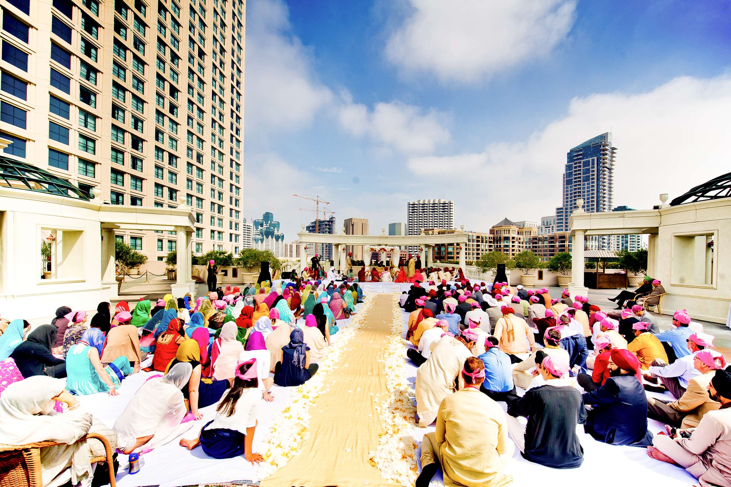 Manchester Grand Hyatt San Diego Wedding coordinated by Thomas Bui Lifestyle, Deepika and Jesse Wedding Photo #215838 by True Photography