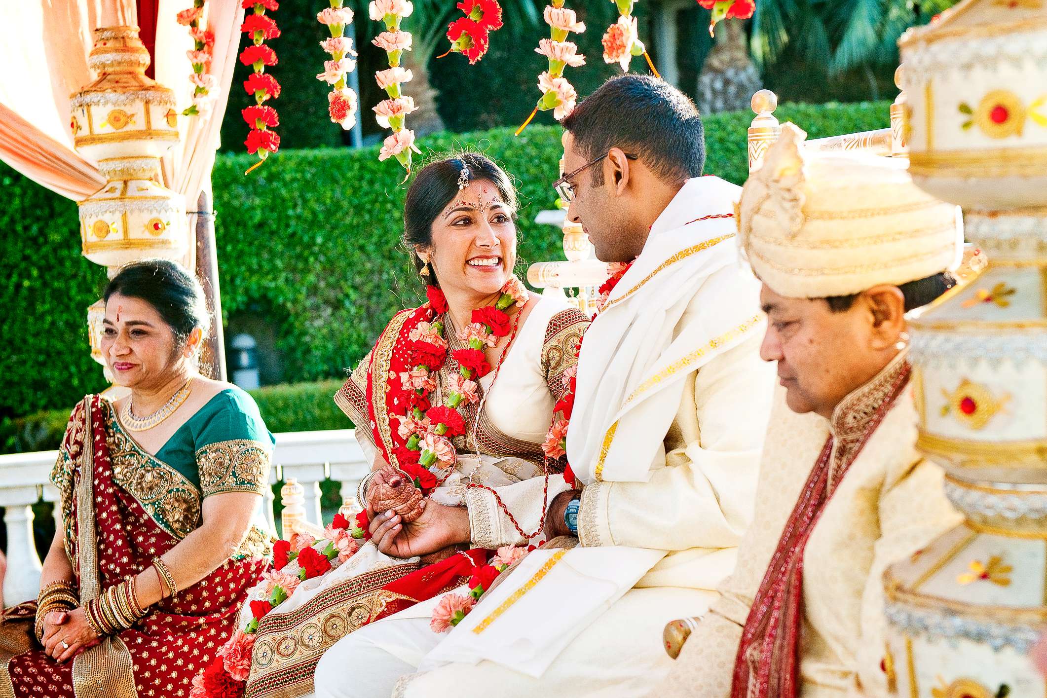 Hilton La Jolla Torrey Pines Wedding coordinated by Thomas Bui Lifestyle, Seema and Mahesh Wedding Photo #217385 by True Photography