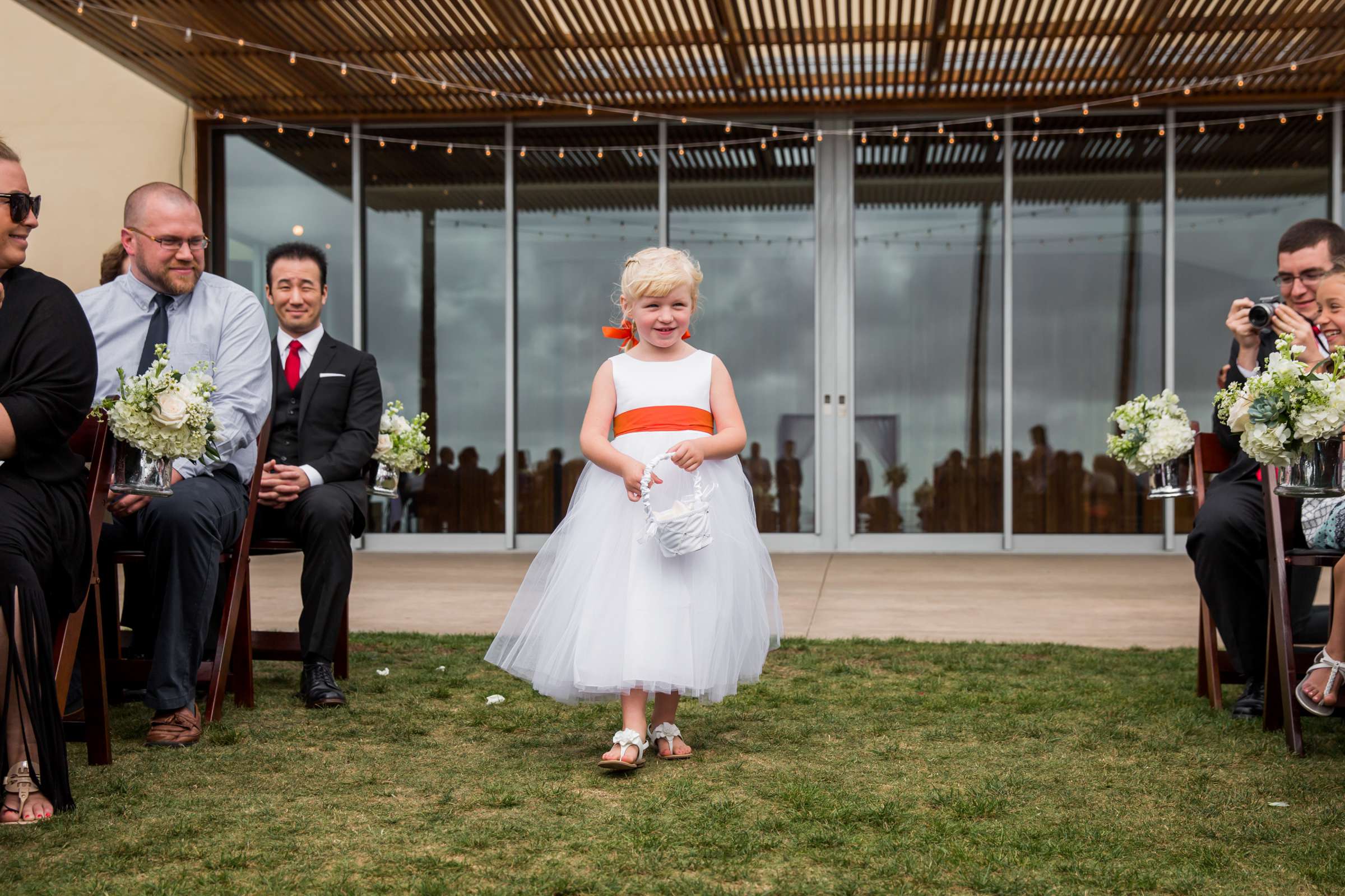 Scripps Seaside Forum Wedding coordinated by First Comes Love Weddings & Events, Katy and Adam Wedding Photo #39 by True Photography