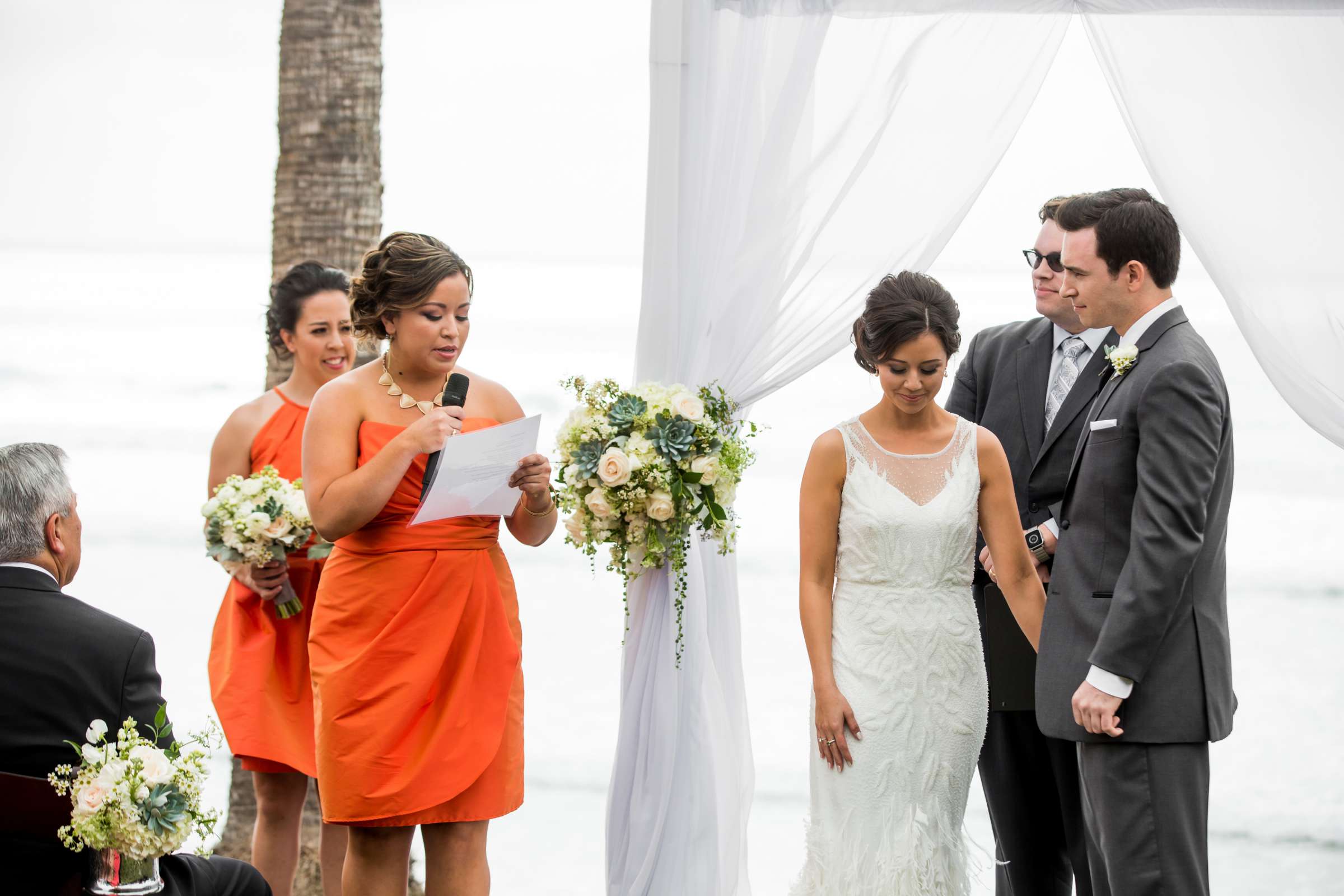 Scripps Seaside Forum Wedding coordinated by First Comes Love Weddings & Events, Katy and Adam Wedding Photo #47 by True Photography