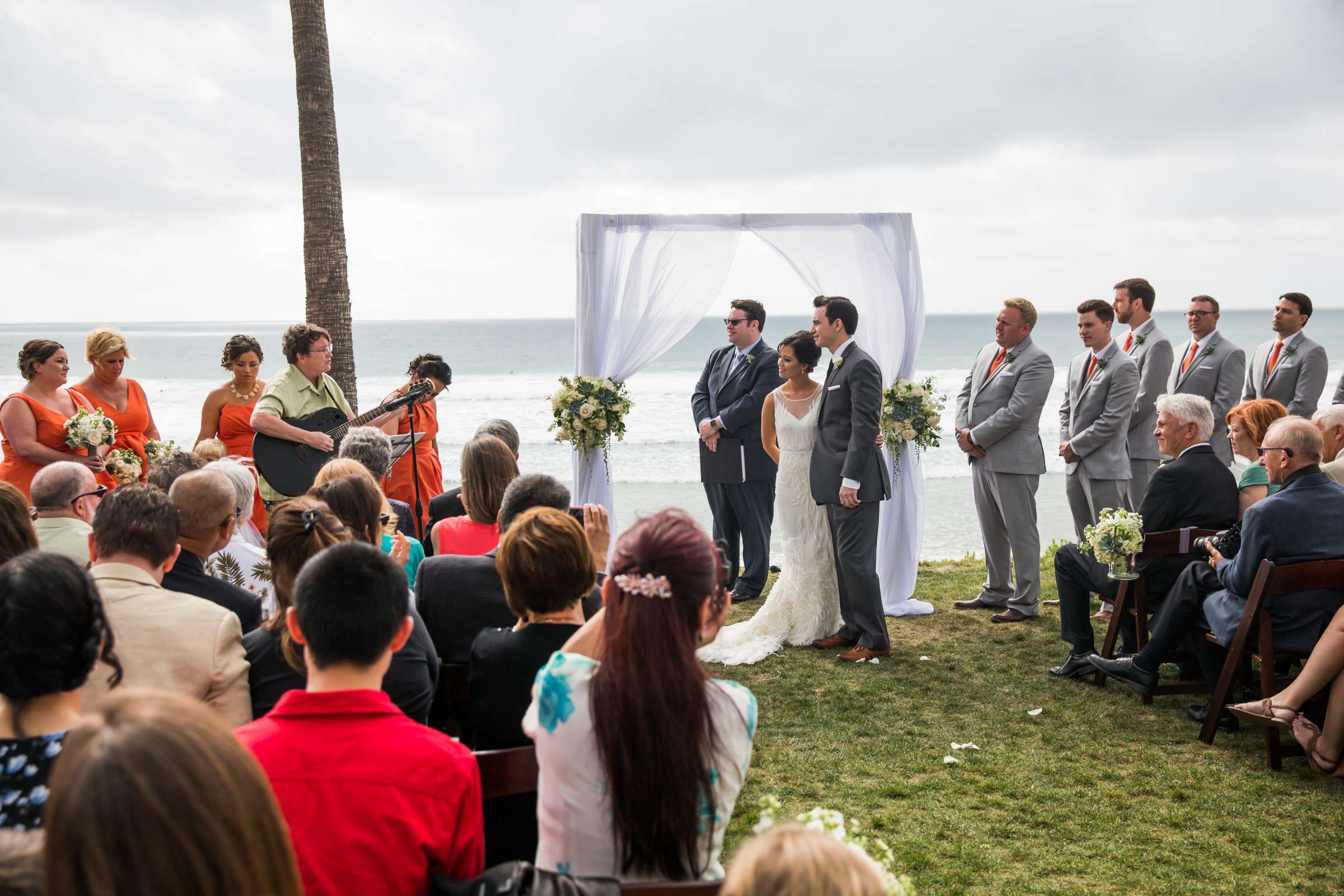 Scripps Seaside Forum Wedding coordinated by First Comes Love Weddings & Events, Katy and Adam Wedding Photo #52 by True Photography