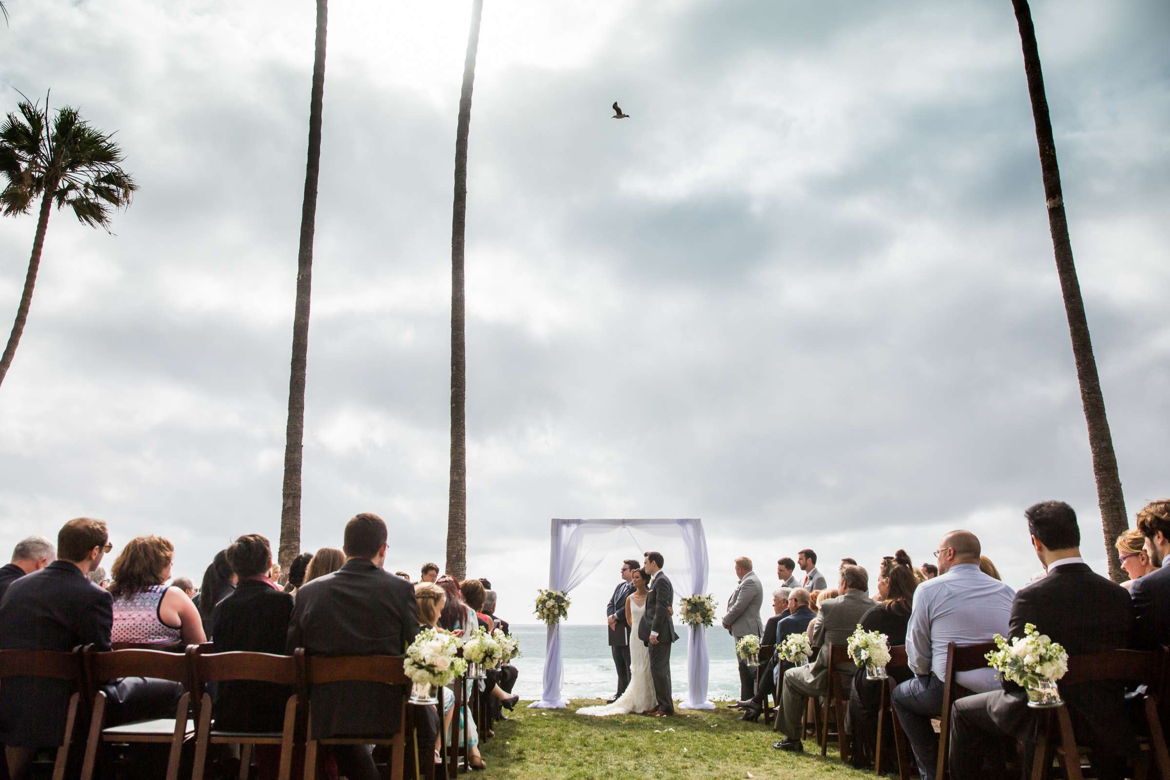 Scripps Seaside Forum Wedding coordinated by First Comes Love Weddings & Events, Katy and Adam Wedding Photo #53 by True Photography