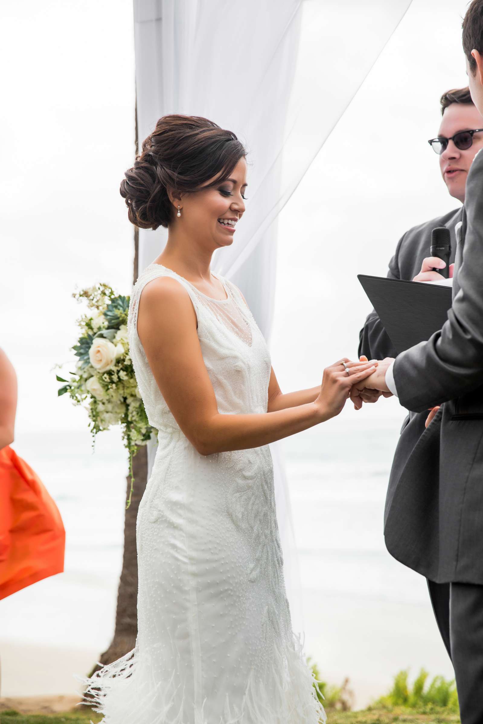 Scripps Seaside Forum Wedding coordinated by First Comes Love Weddings & Events, Katy and Adam Wedding Photo #54 by True Photography