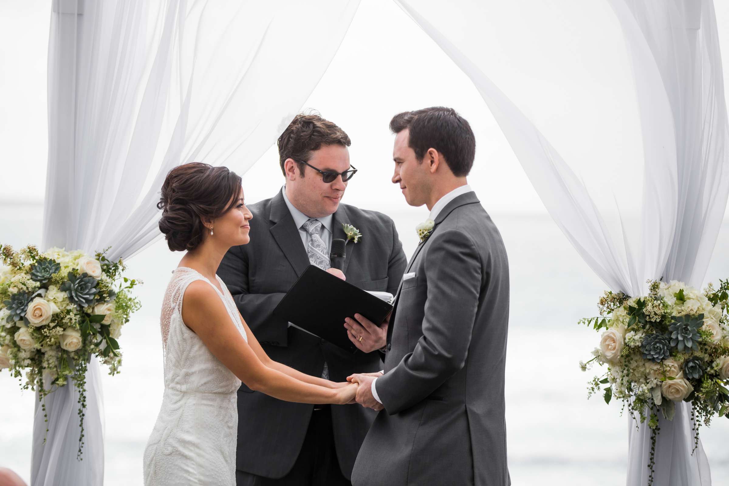 Scripps Seaside Forum Wedding coordinated by First Comes Love Weddings & Events, Katy and Adam Wedding Photo #56 by True Photography