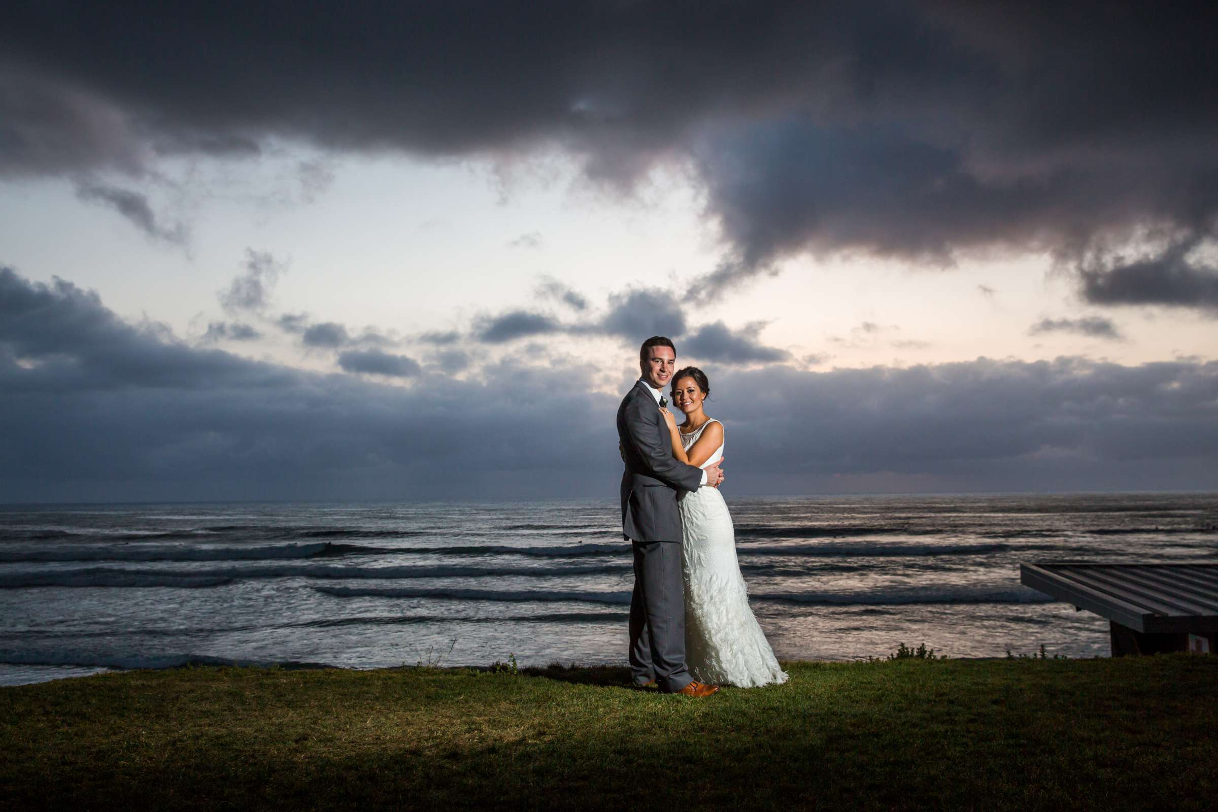 Scripps Seaside Forum Wedding coordinated by First Comes Love Weddings & Events, Katy and Adam Wedding Photo #65 by True Photography