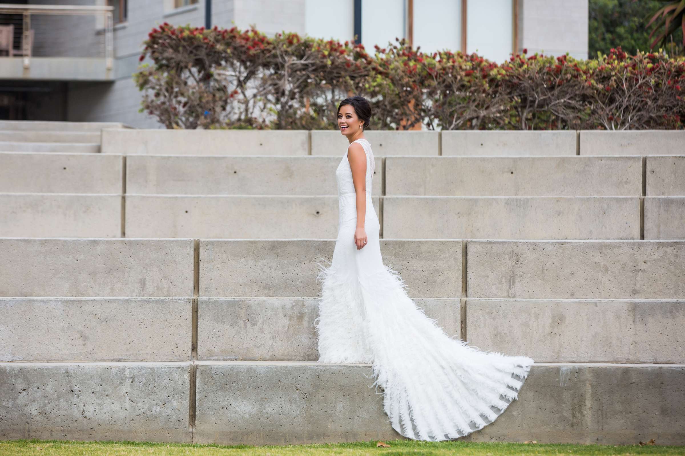 Scripps Seaside Forum Wedding coordinated by First Comes Love Weddings & Events, Katy and Adam Wedding Photo #68 by True Photography