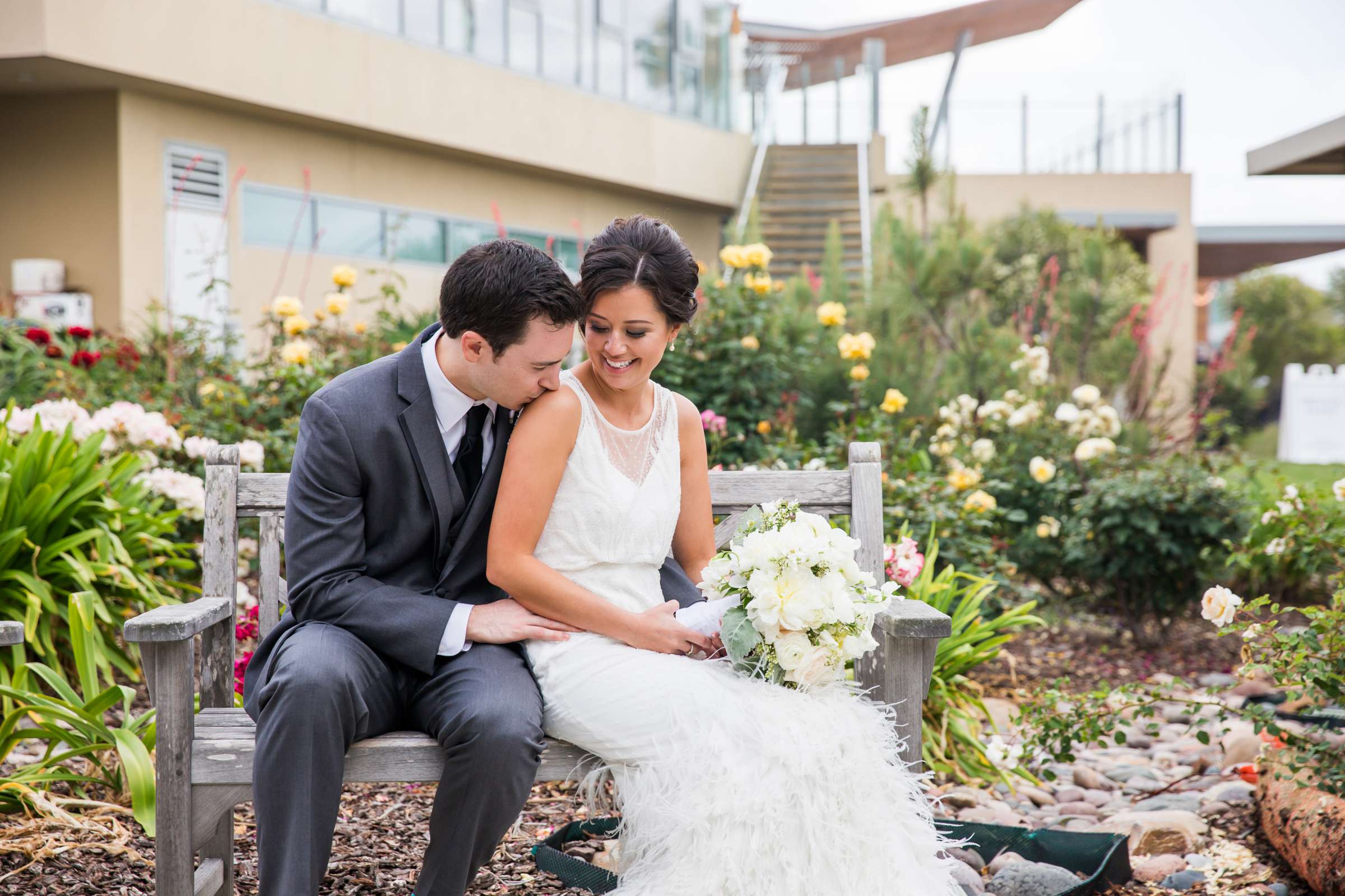 Scripps Seaside Forum Wedding coordinated by First Comes Love Weddings & Events, Katy and Adam Wedding Photo #69 by True Photography