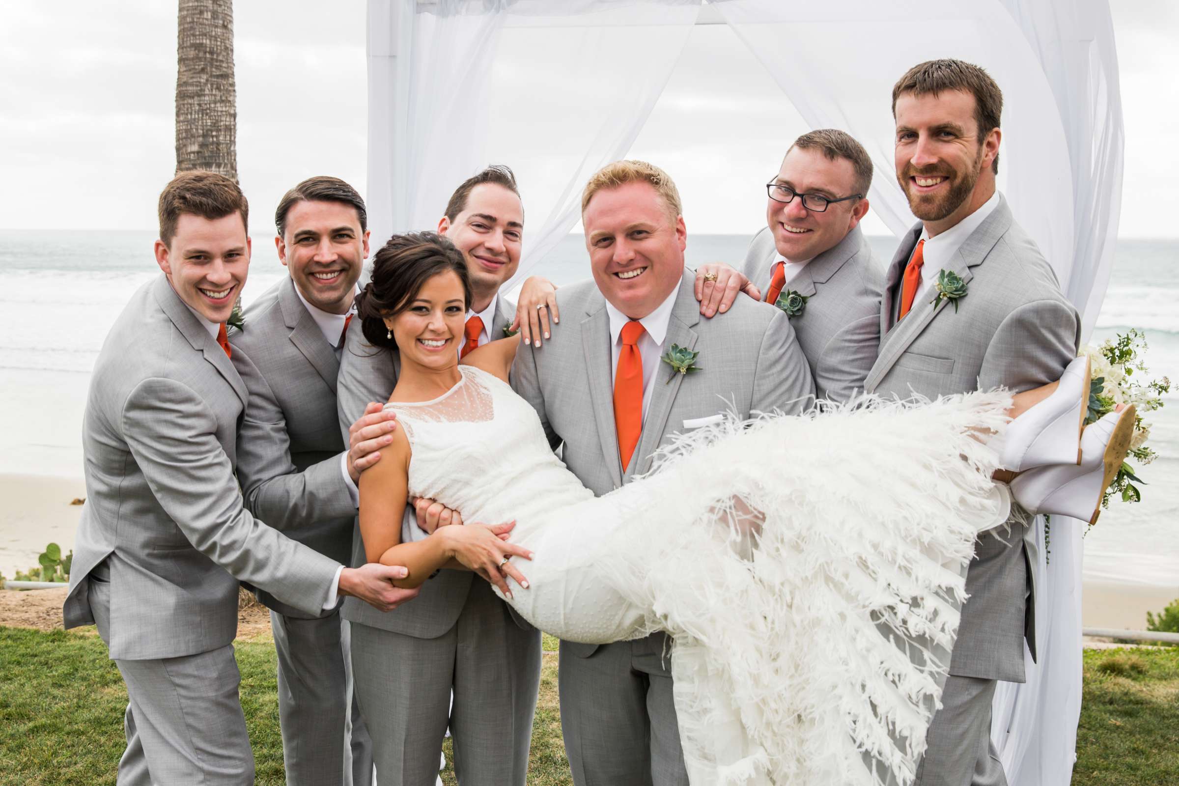 Scripps Seaside Forum Wedding coordinated by First Comes Love Weddings & Events, Katy and Adam Wedding Photo #72 by True Photography