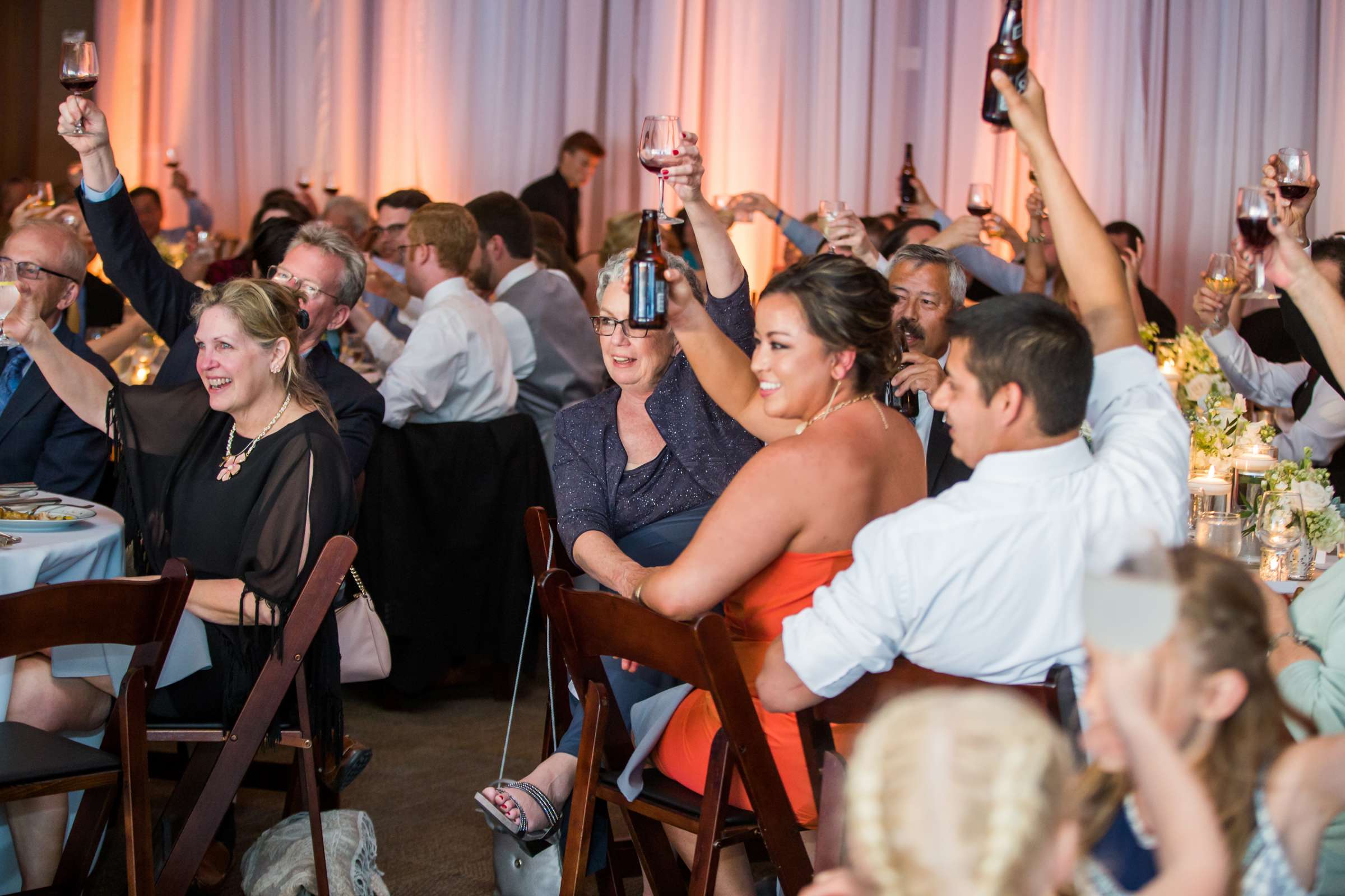 Scripps Seaside Forum Wedding coordinated by First Comes Love Weddings & Events, Katy and Adam Wedding Photo #80 by True Photography