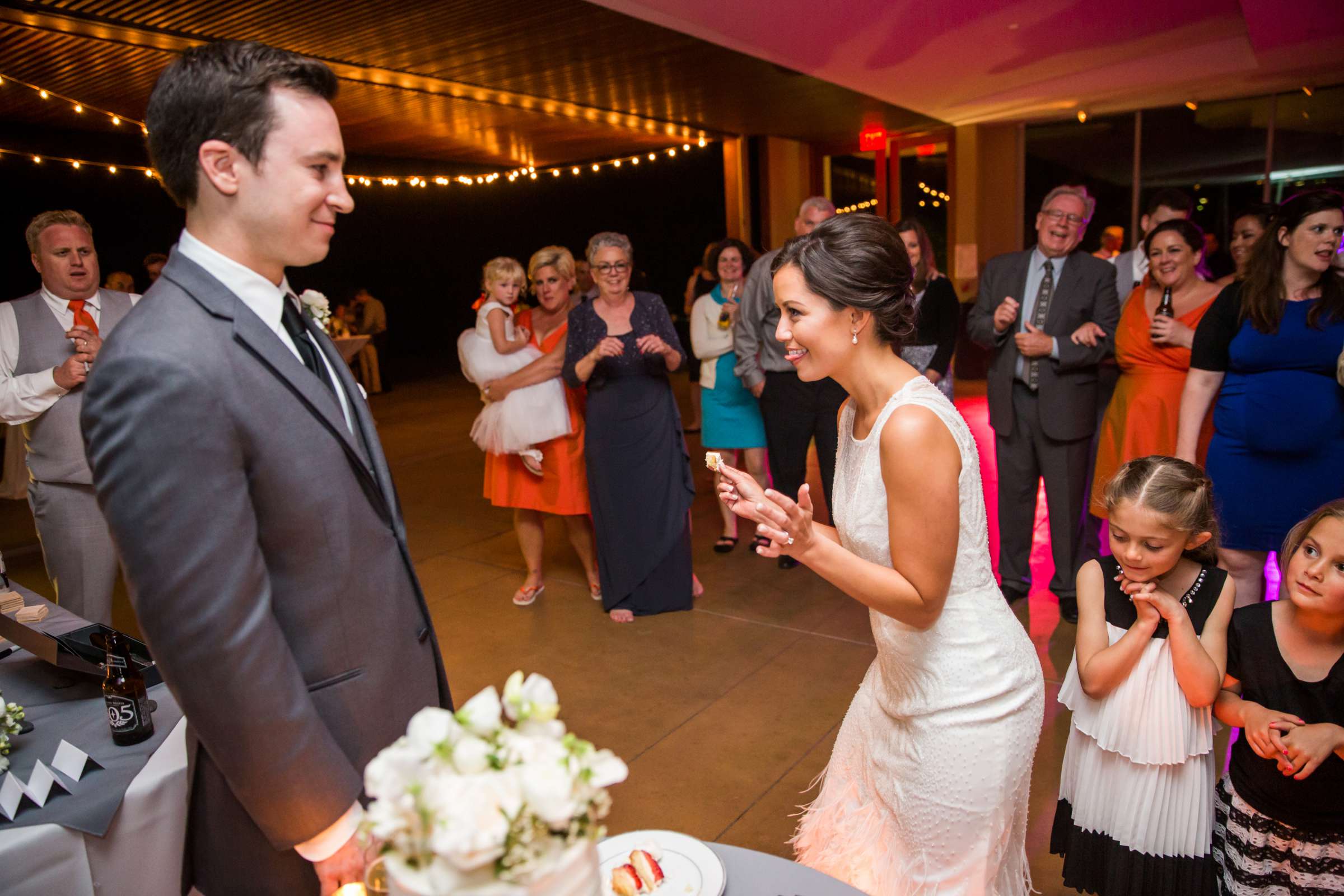 Scripps Seaside Forum Wedding coordinated by First Comes Love Weddings & Events, Katy and Adam Wedding Photo #89 by True Photography