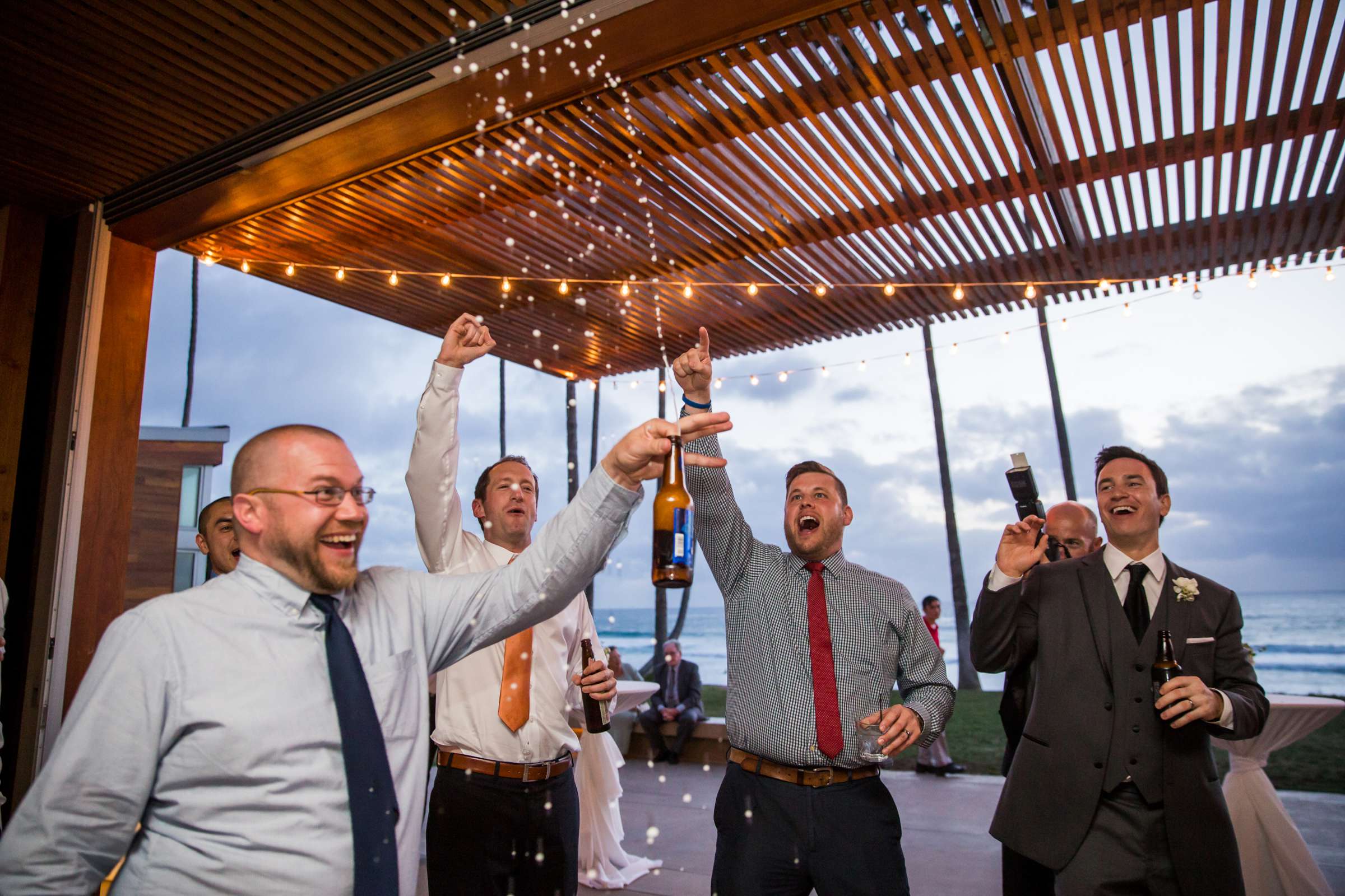 Scripps Seaside Forum Wedding coordinated by First Comes Love Weddings & Events, Katy and Adam Wedding Photo #96 by True Photography