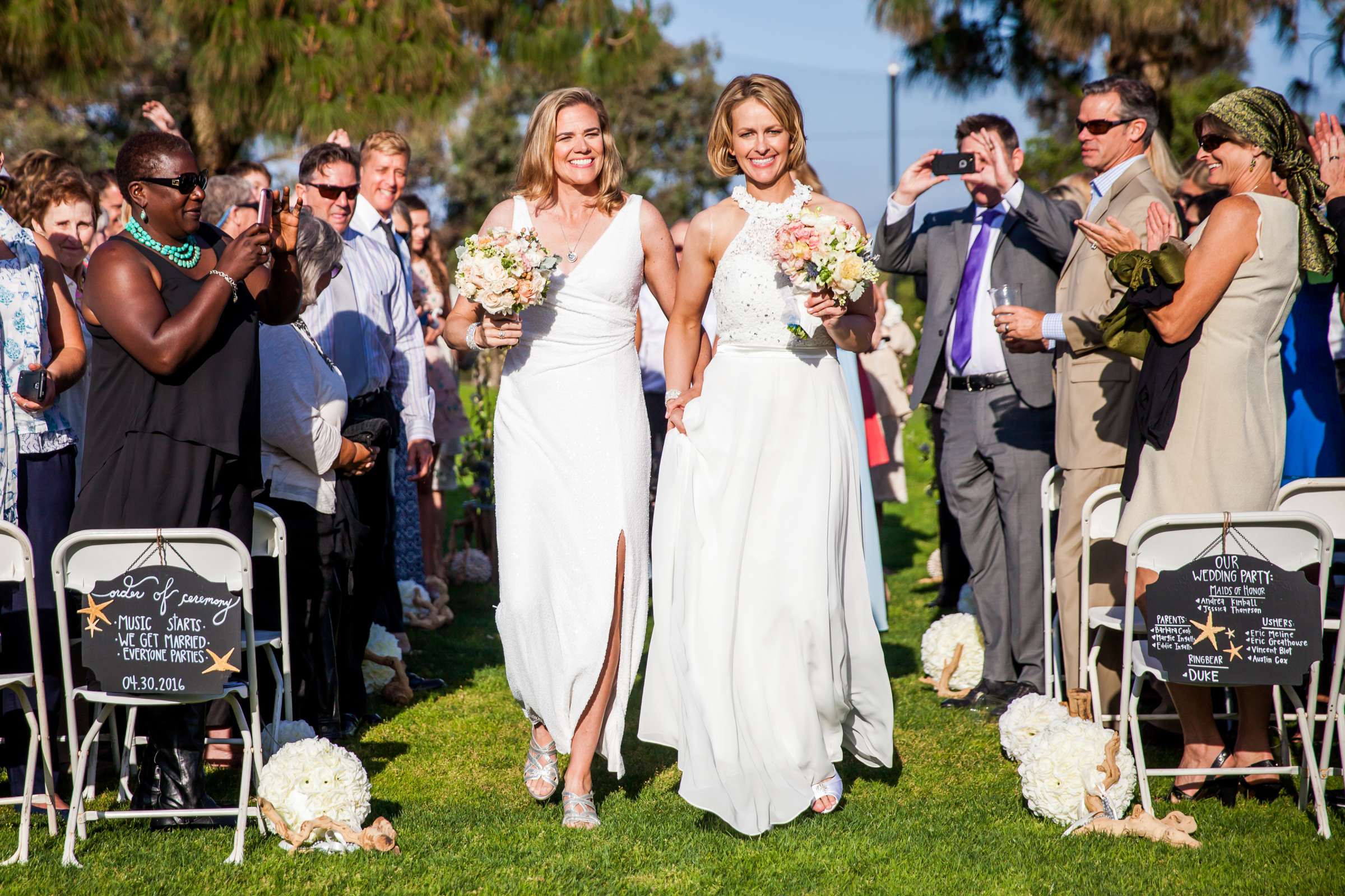 Sea ‘N Air Golf Course Wedding coordinated by Carmin Designs, Kim and Chrissy Wedding Photo #220117 by True Photography