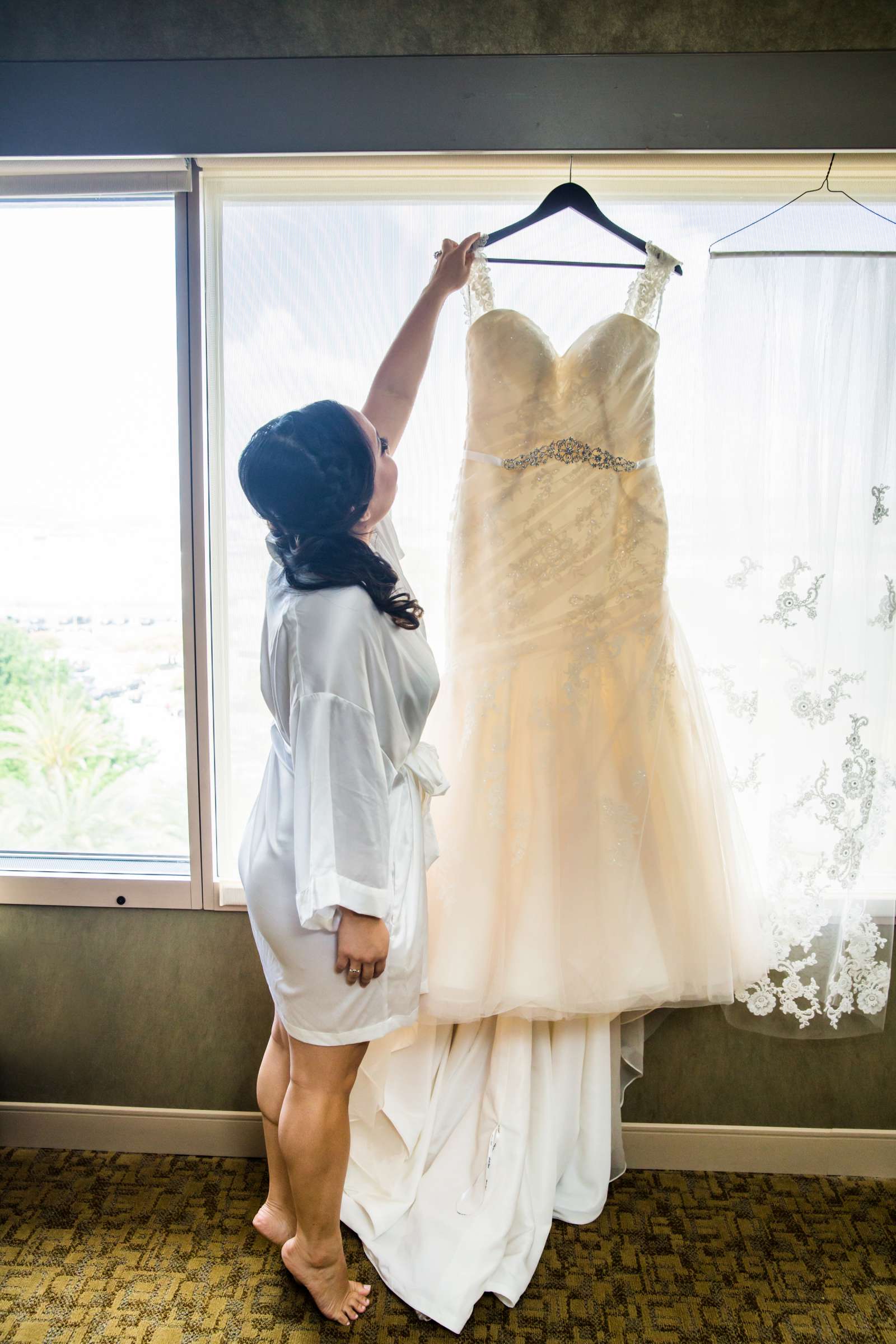 The Westin San Francisco Airport Wedding coordinated by Dreams on a Dime Events & Weddings, Katrina and Christopher Wedding Photo #29 by True Photography