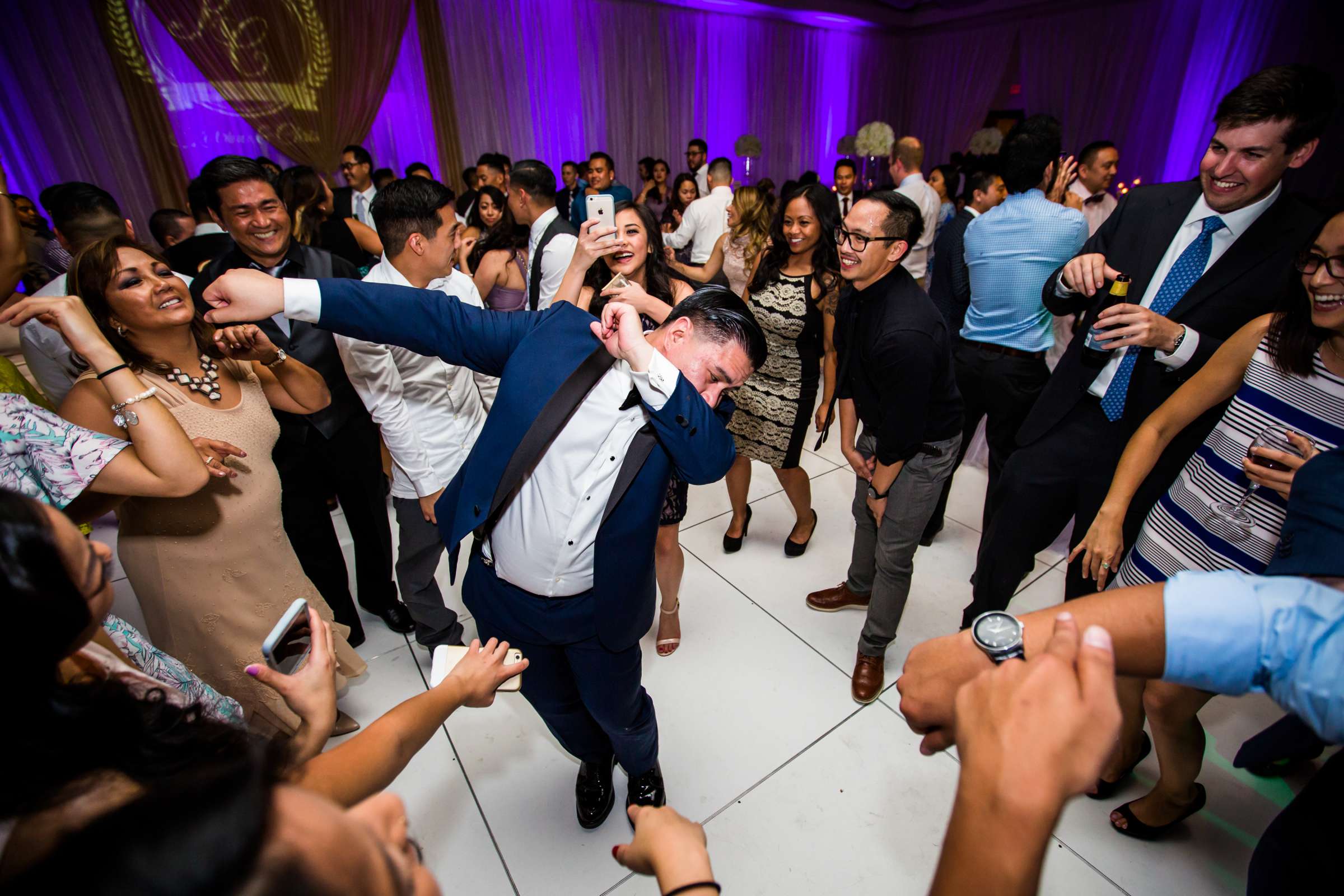 The Westin San Francisco Airport Wedding coordinated by Dreams on a Dime Events & Weddings, Katrina and Christopher Wedding Photo #155 by True Photography