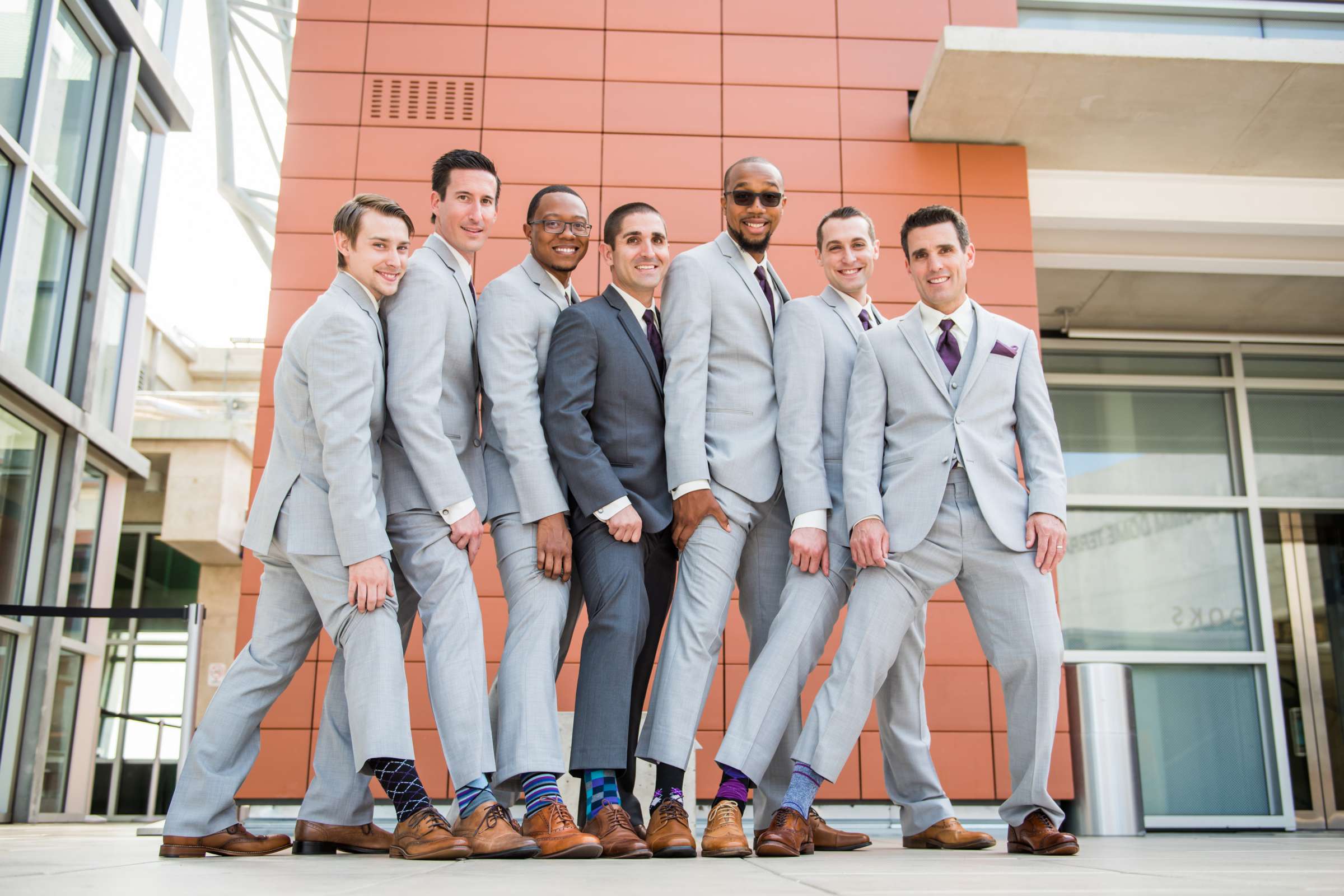 San Diego Central Library Wedding, Ashley and Mark Wedding Photo #16 by True Photography