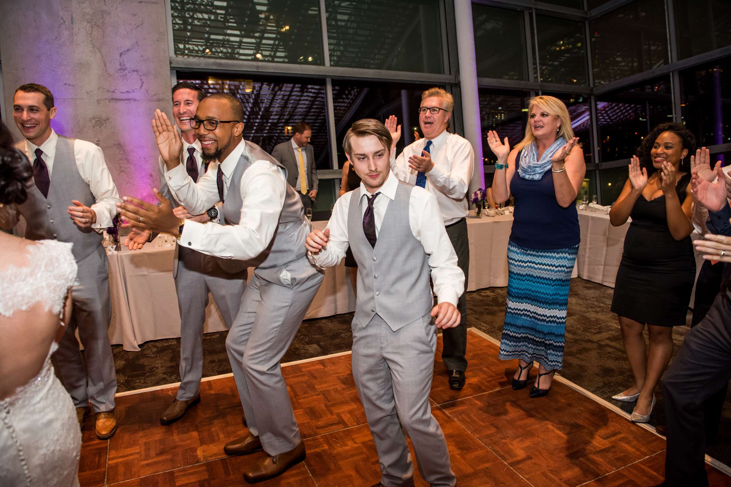 San Diego Central Library Wedding, Ashley and Mark Wedding Photo #106 by True Photography