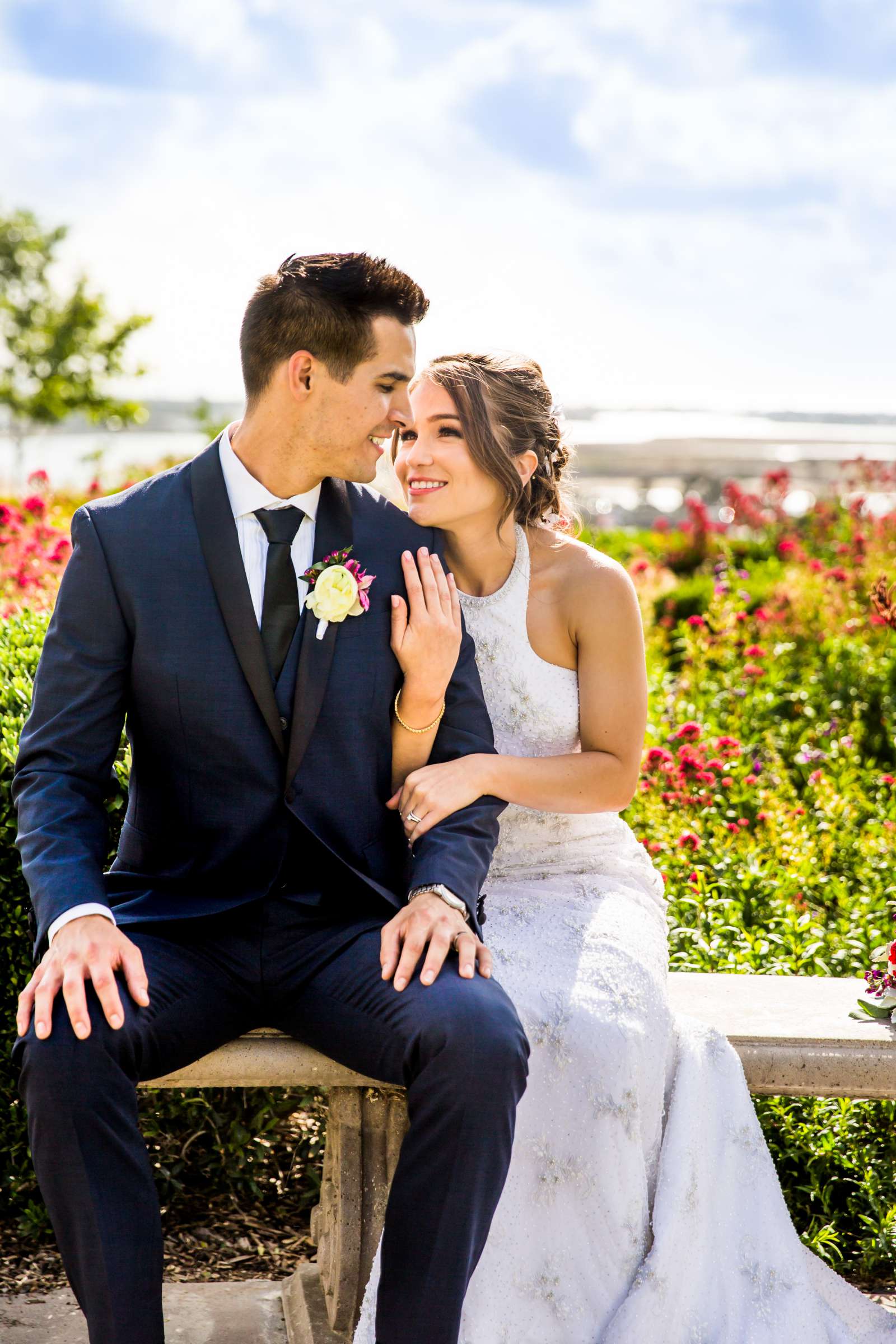 San Diego Central Library Wedding coordinated by Creative Affairs Inc, Alexandria and Daniel Wedding Photo #2 by True Photography