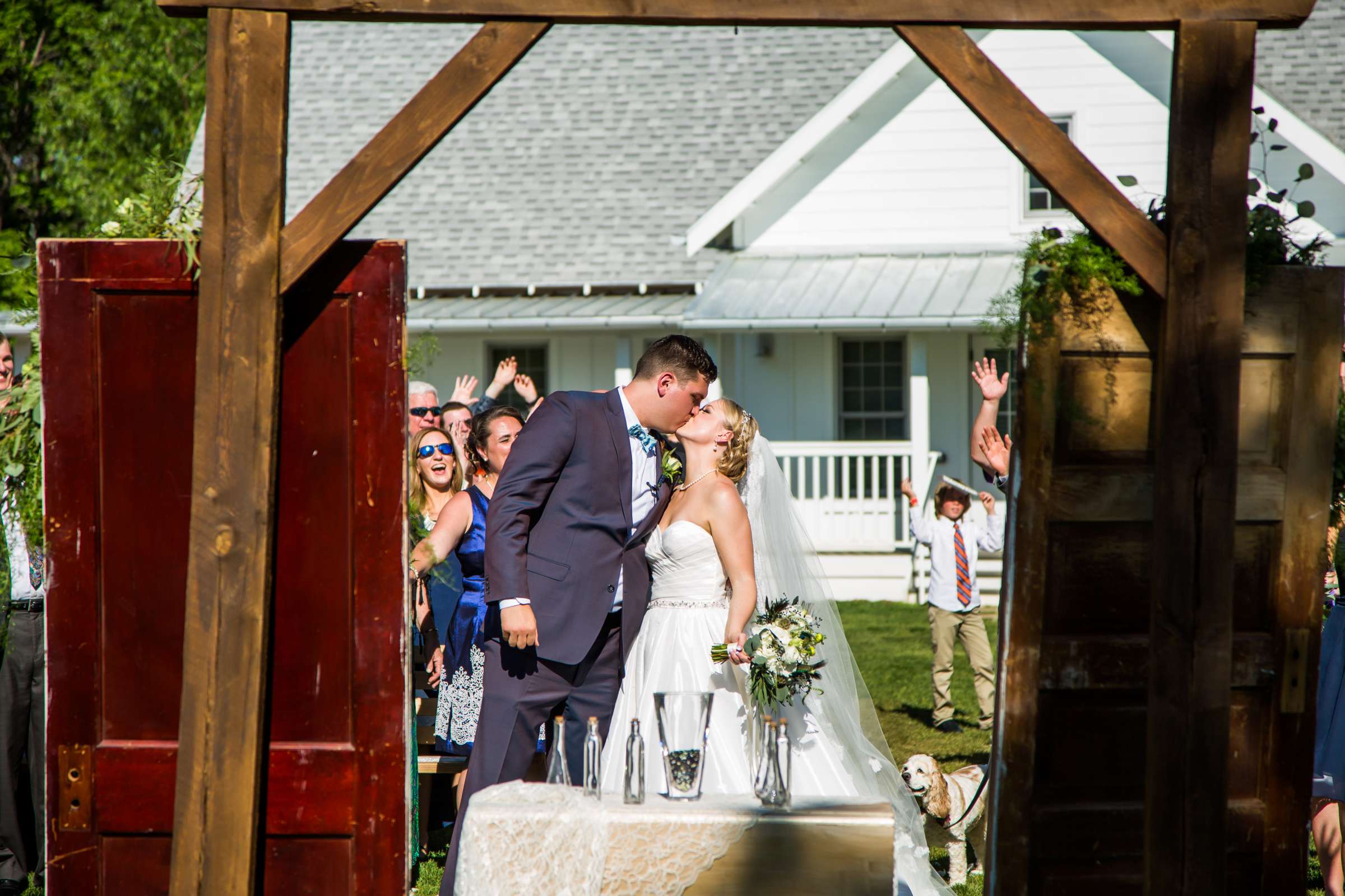 The Barn at Raccoon Creek Wedding coordinated by A Touch Of Bliss, Jennifer and Matt Wedding Photo #77 by True Photography