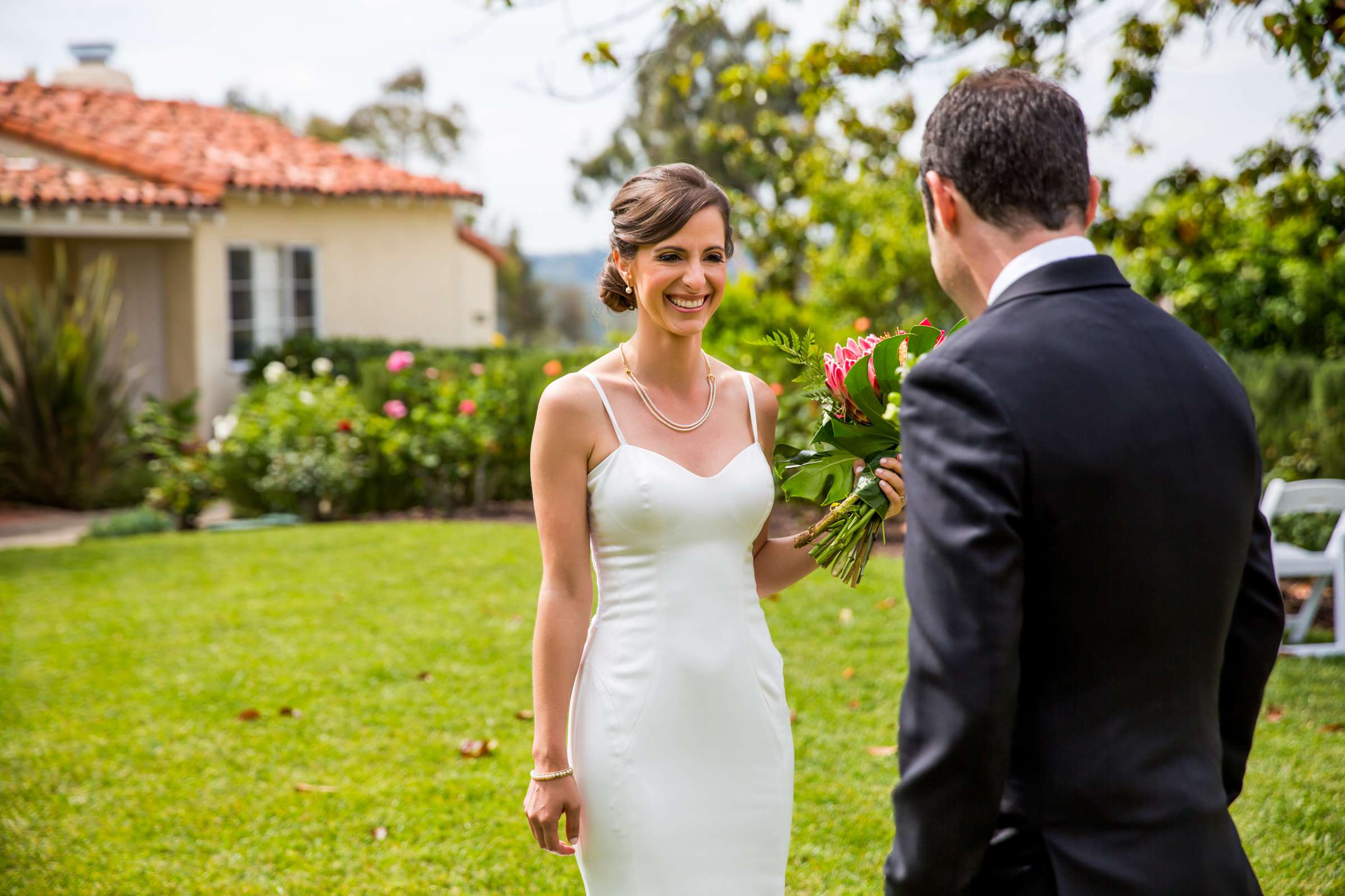 First Look at The Inn at Rancho Santa Fe Wedding coordinated by Lauren Balben, Lucia and Rob Wedding Photo #233510 by True Photography