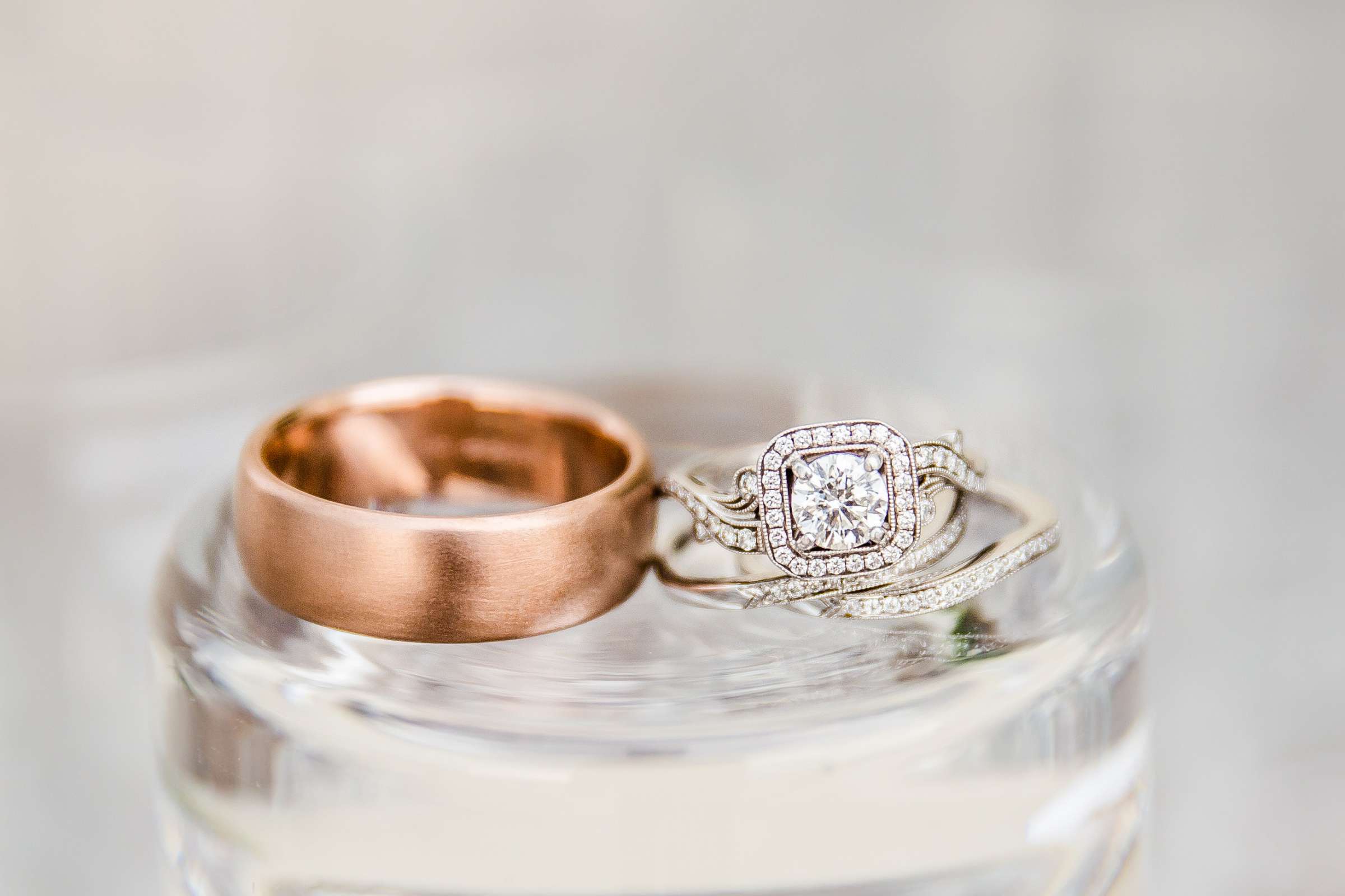 Rings at Marriott Marquis San Diego Marina Wedding, Marion and Geno Wedding Photo #12 by True Photography