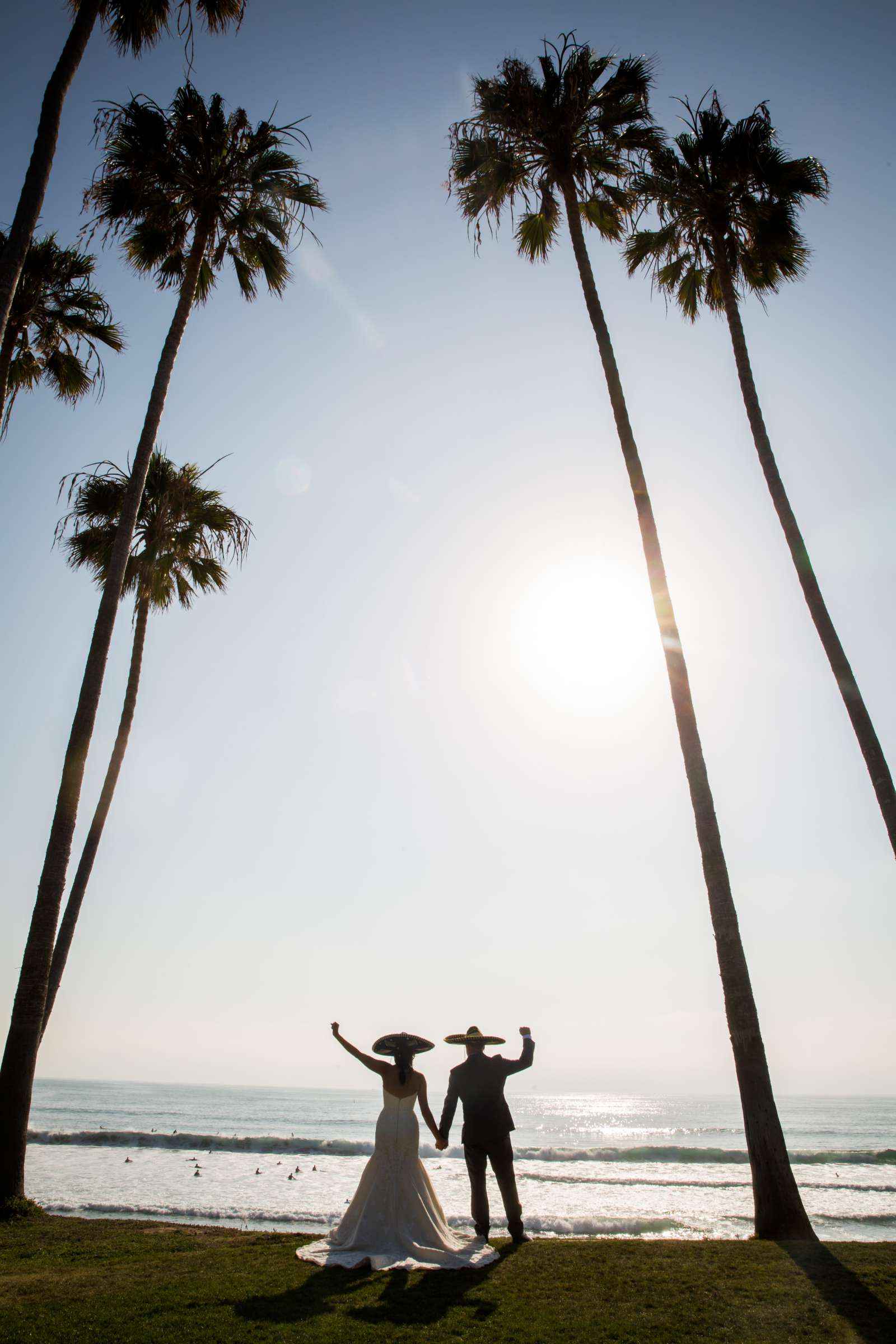 Beach at Scripps Seaside Forum Wedding coordinated by Behind The Scenes, Marissa and Andrew Wedding Photo #234990 by True Photography