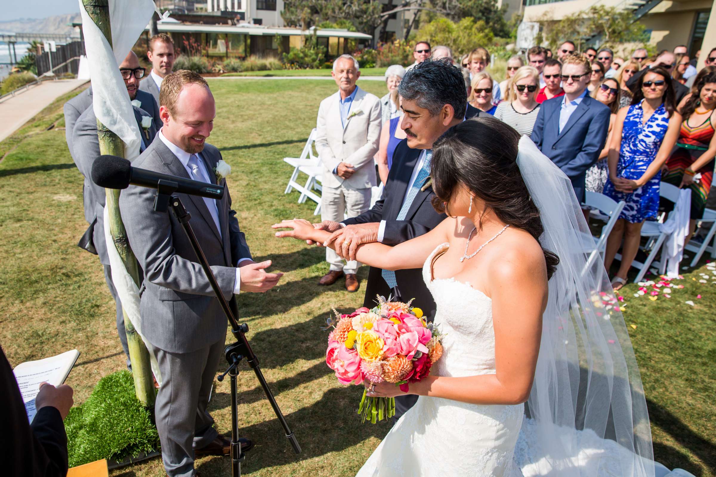 Scripps Seaside Forum Wedding coordinated by Behind The Scenes, Marissa and Andrew Wedding Photo #235057 by True Photography