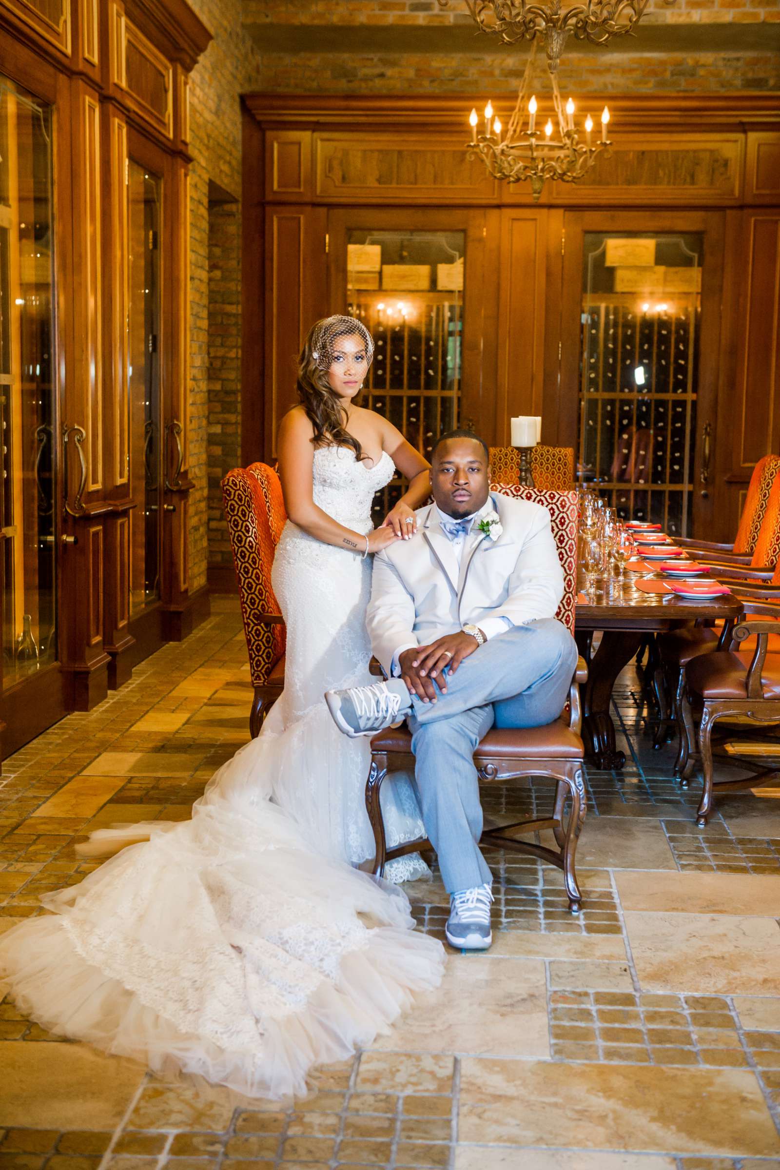 Formal Portrait at Fairmont Grand Del Mar Wedding coordinated by JLR Events, Shianette and Michael Wedding Photo #239093 by True Photography