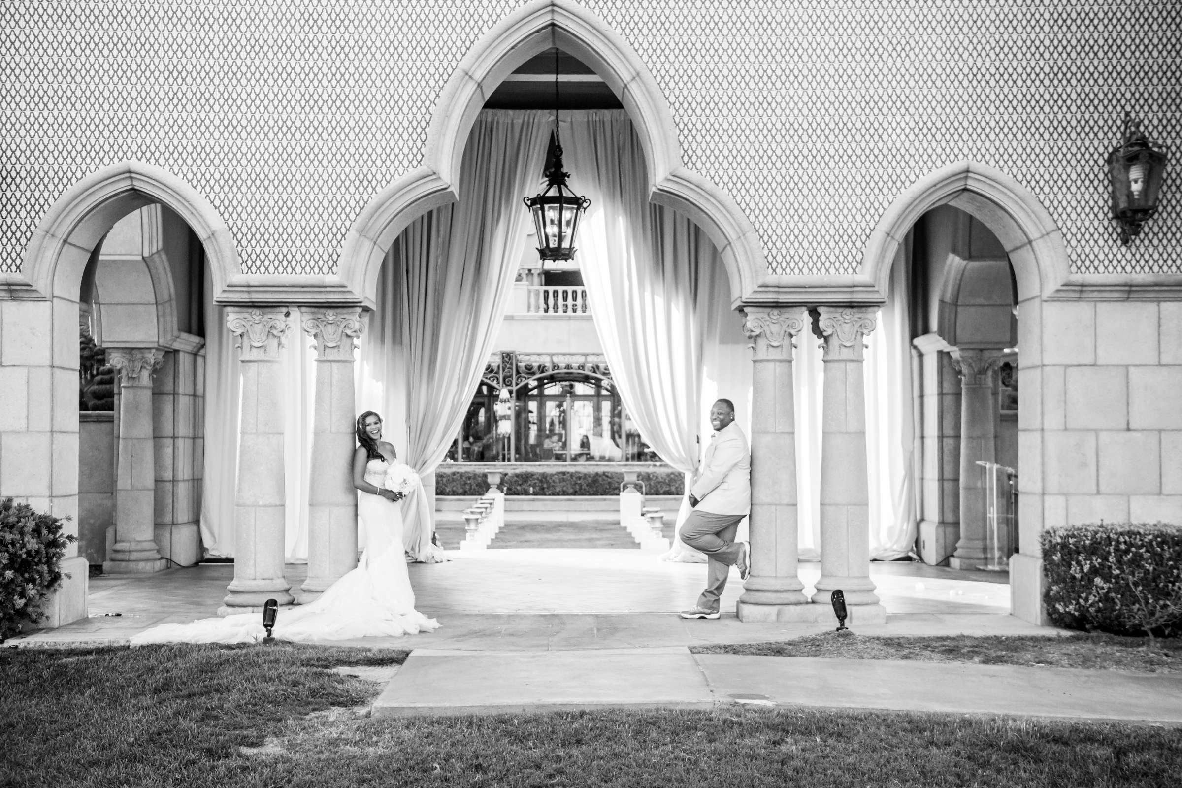 Stylized Portrait at Fairmont Grand Del Mar Wedding coordinated by JLR Events, Shianette and Michael Wedding Photo #239095 by True Photography