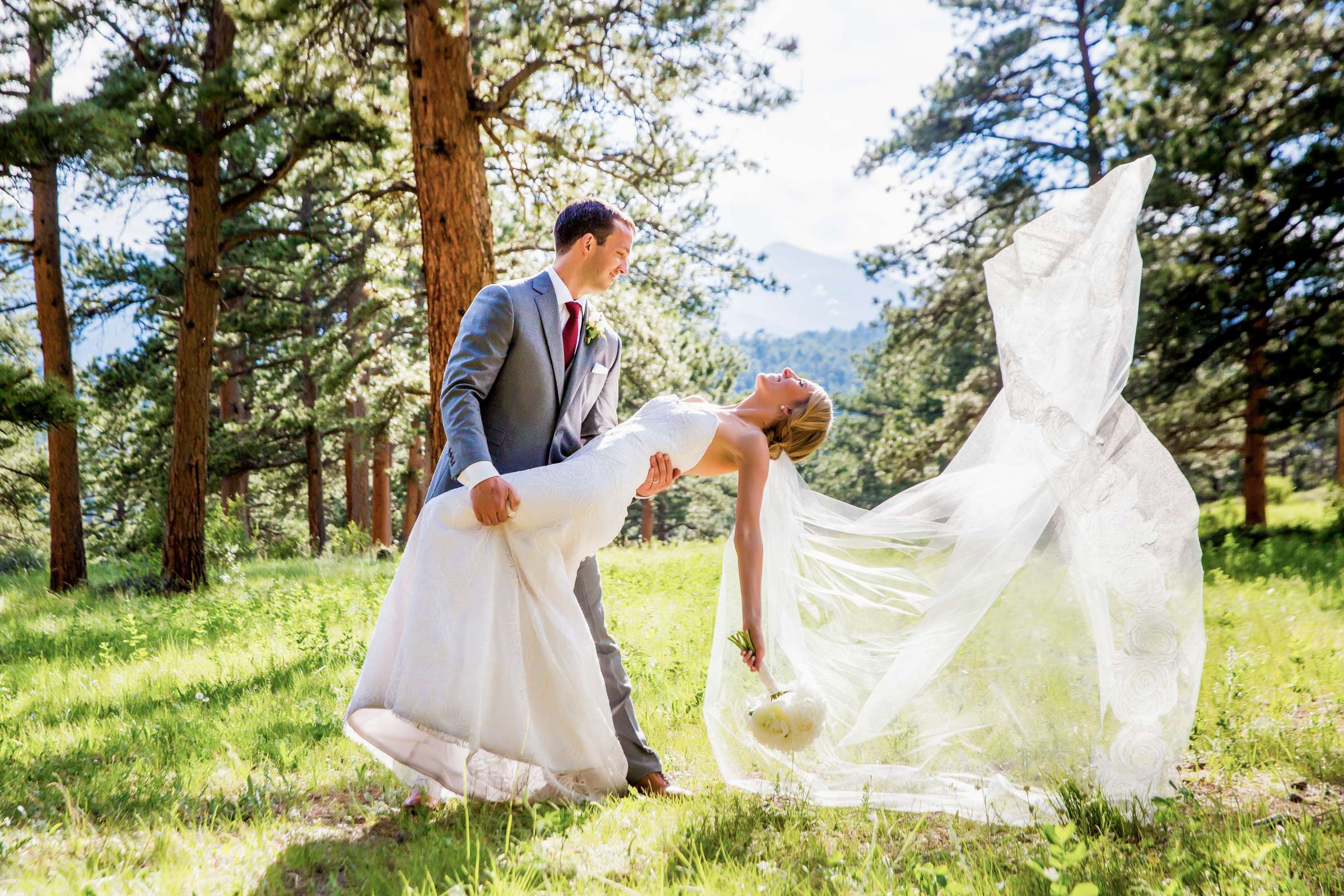 Della Terra Mountain Chateau Wedding coordinated by A Touch Of Bliss, Ashley and Tim Wedding Photo #2 by True Photography