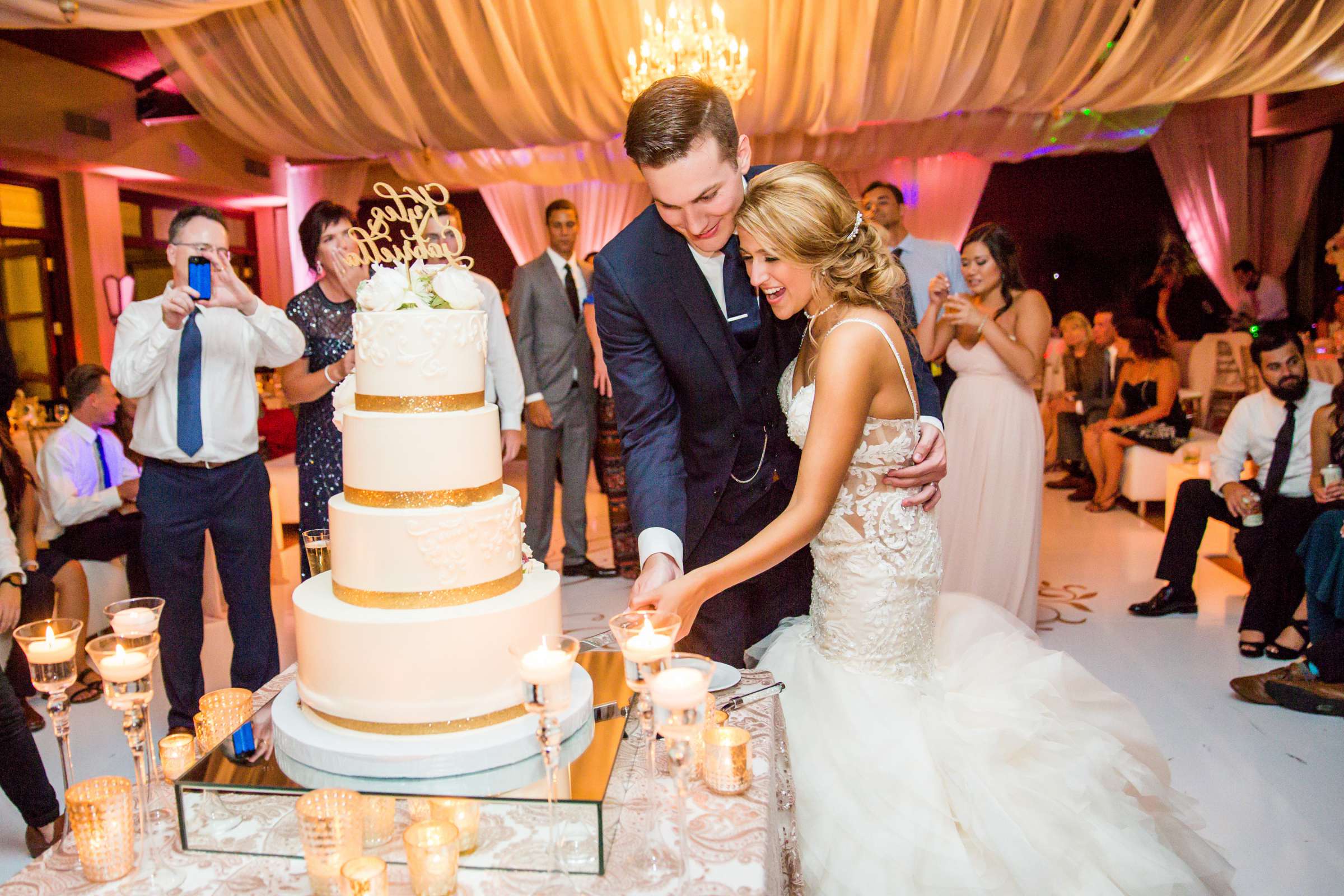 Fairbanks Ranch Country Club Wedding coordinated by Monarch Weddings, Gabriella and Kyle Wedding Photo #150 by True Photography