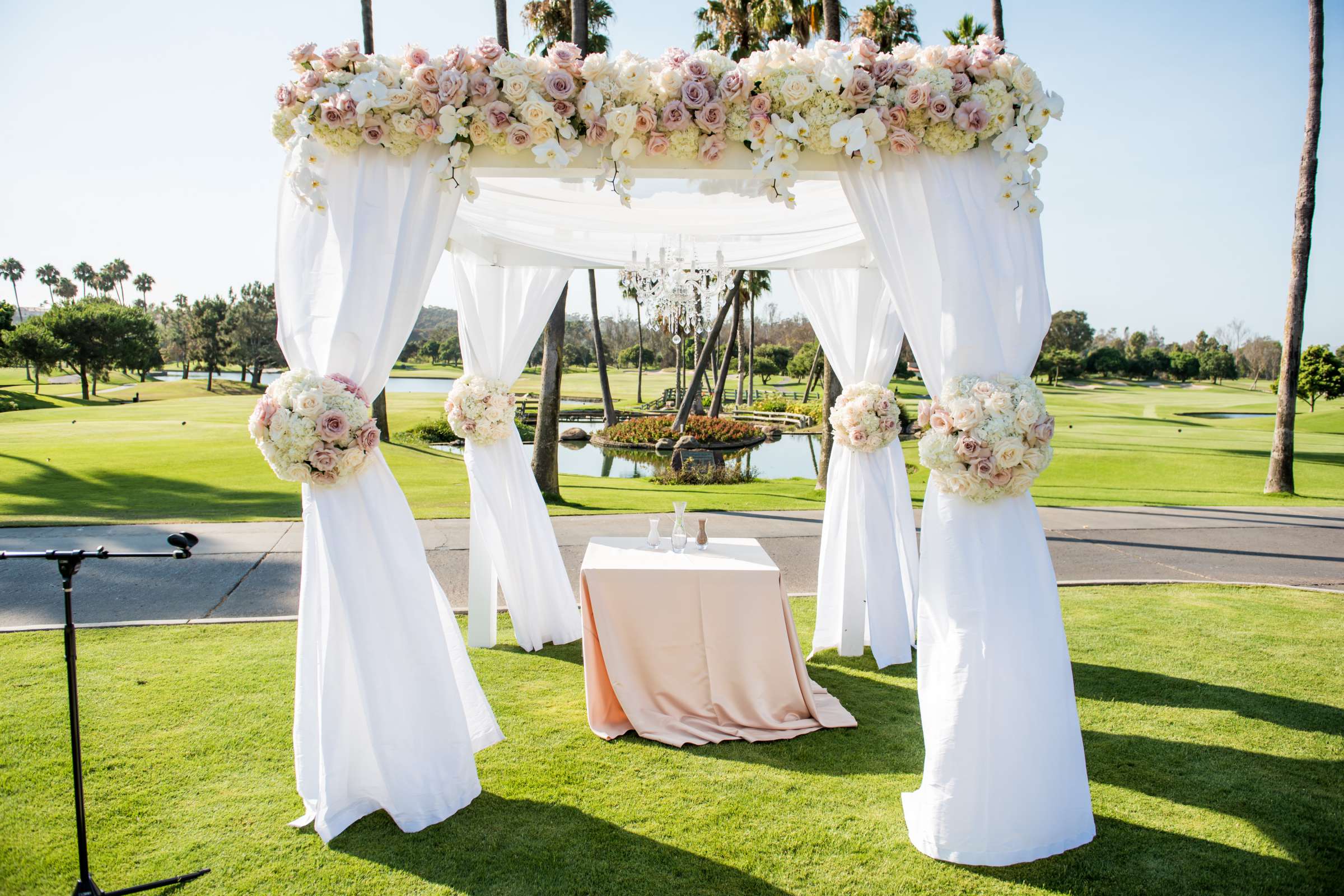 Fairbanks Ranch Country Club Wedding coordinated by Monarch Weddings, Gabriella and Kyle Wedding Photo #182 by True Photography