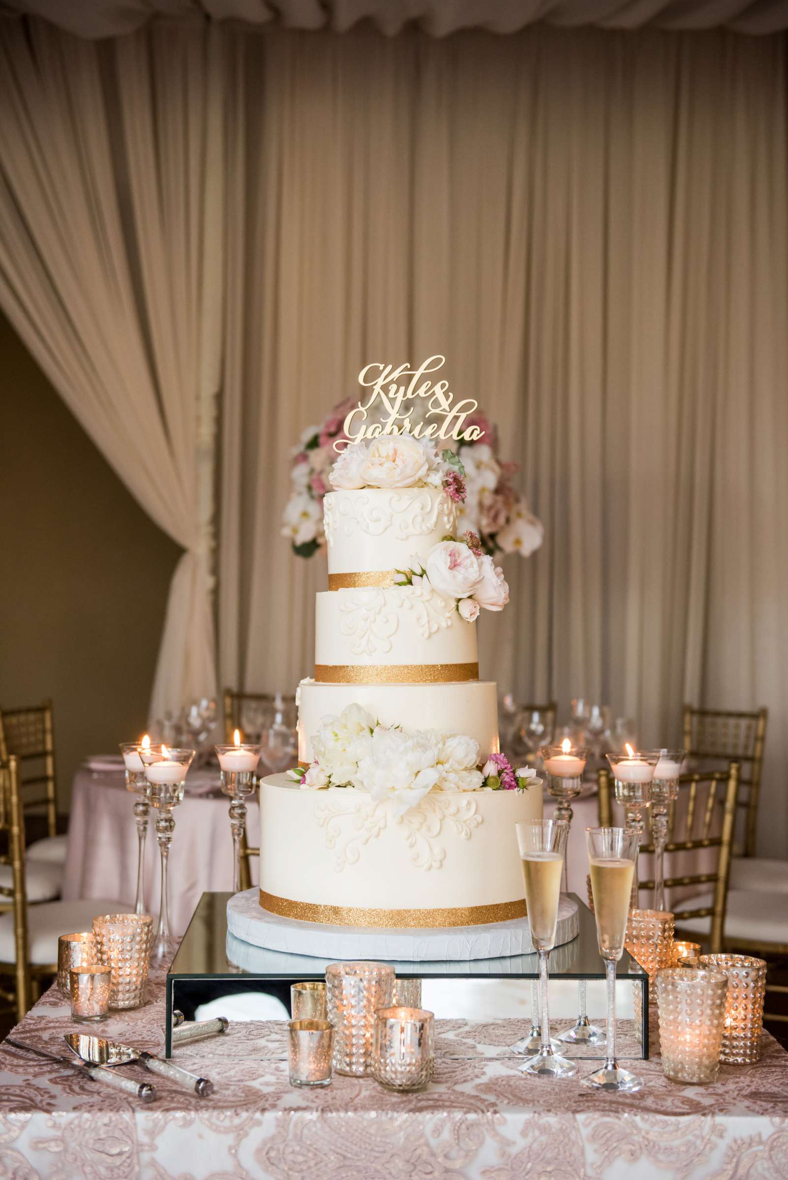 Fairbanks Ranch Country Club Wedding coordinated by Monarch Weddings, Gabriella and Kyle Wedding Photo #201 by True Photography