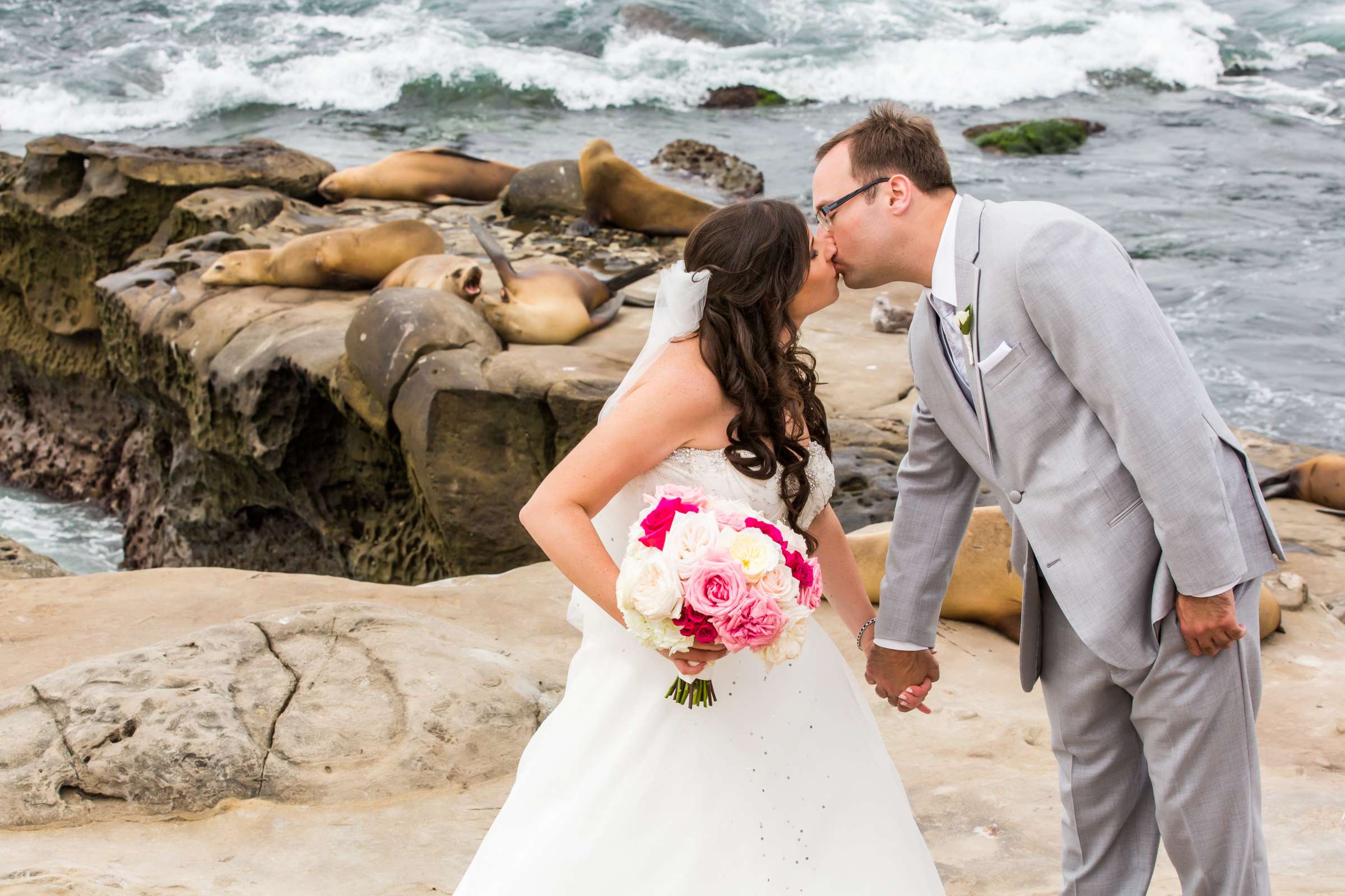 La Valencia Wedding coordinated by First Comes Love Weddings & Events, Adena and Scott Wedding Photo #244147 by True Photography