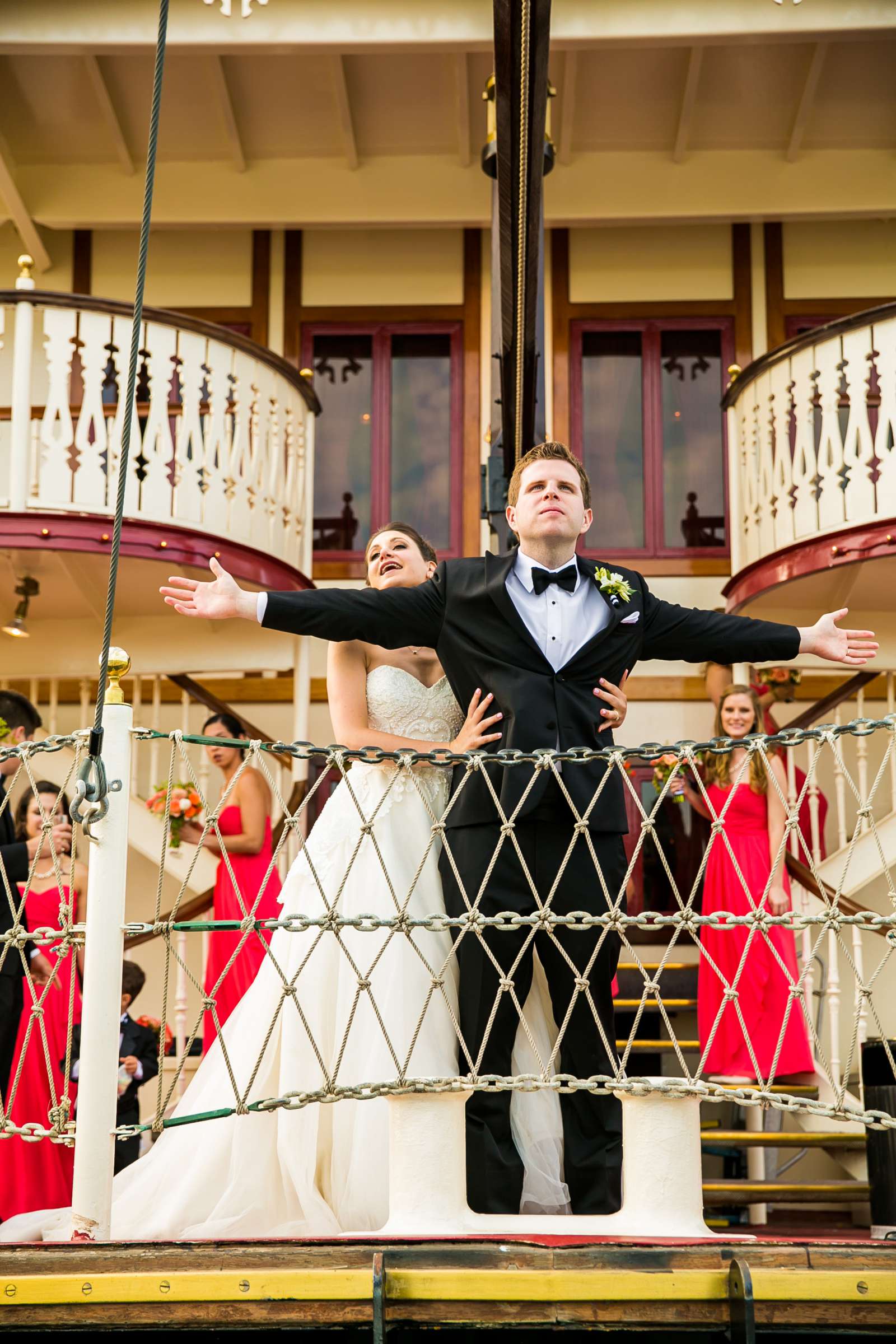 Funny moment at Bahia Hotel Wedding coordinated by I Do Weddings, Meredith and Jack Wedding Photo #14 by True Photography