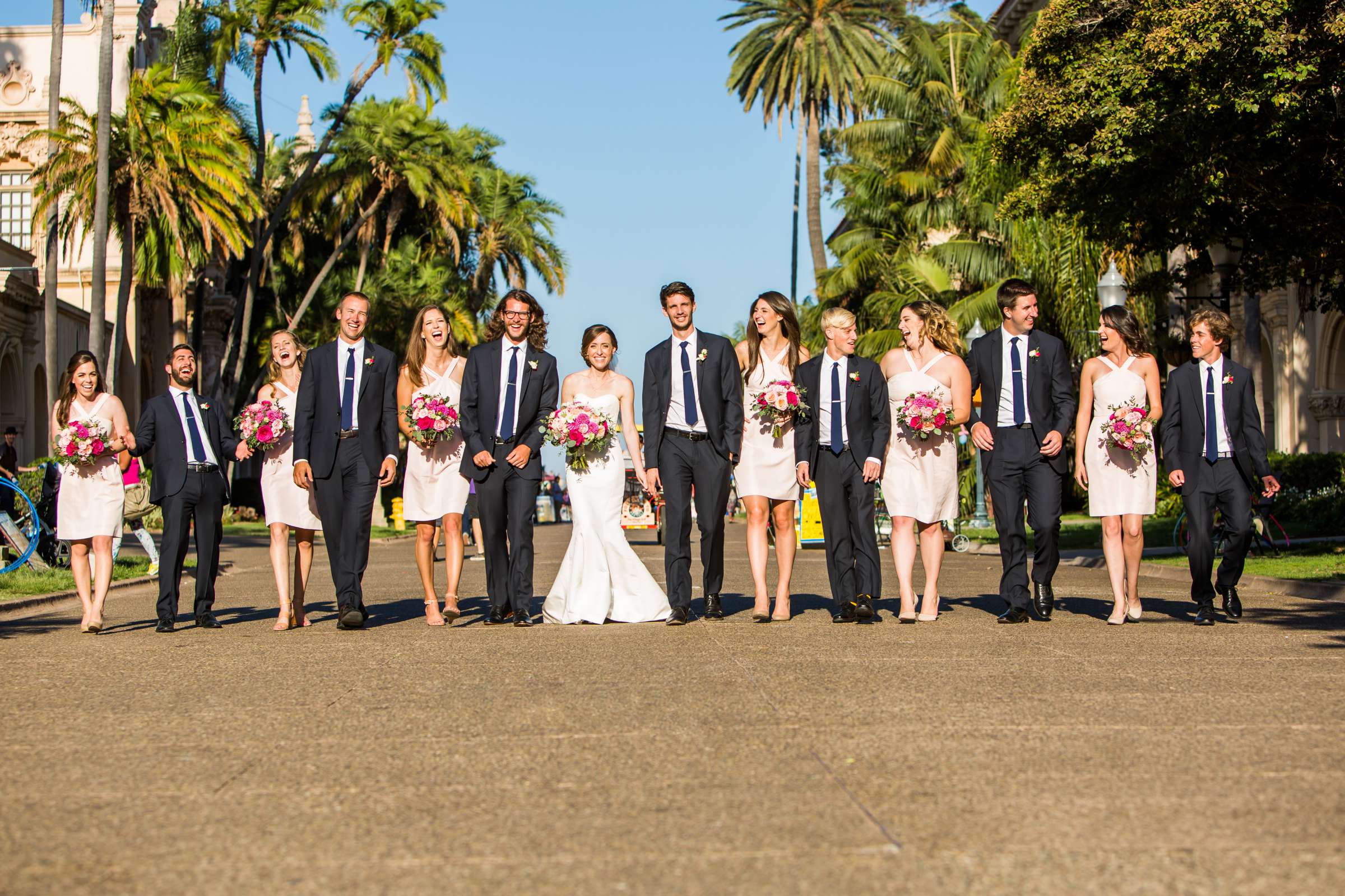 The Spanish Village Art Center (Balboa Park) Wedding coordinated by Creative Affairs Inc, Kelly and Matthew Wedding Photo #10 by True Photography