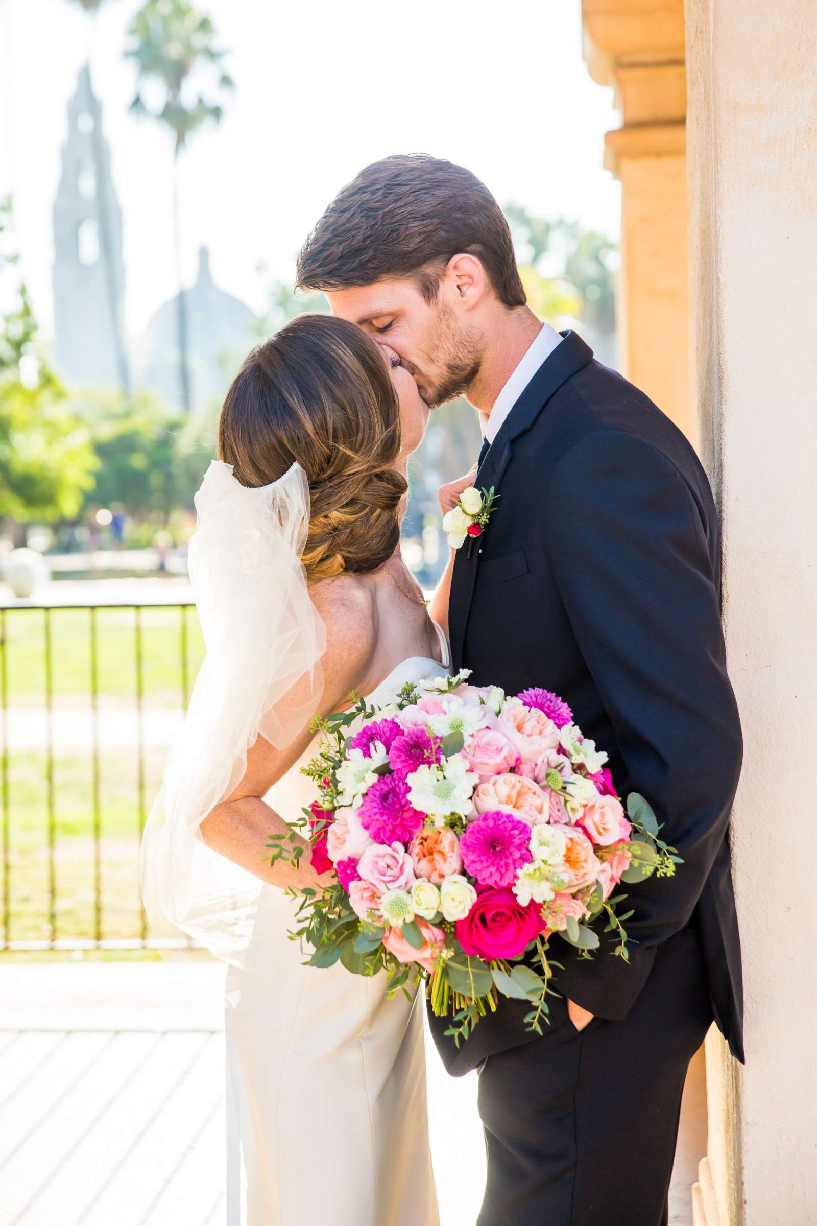 The Spanish Village Art Center (Balboa Park) Wedding coordinated by Creative Affairs Inc, Kelly and Matthew Wedding Photo #20 by True Photography