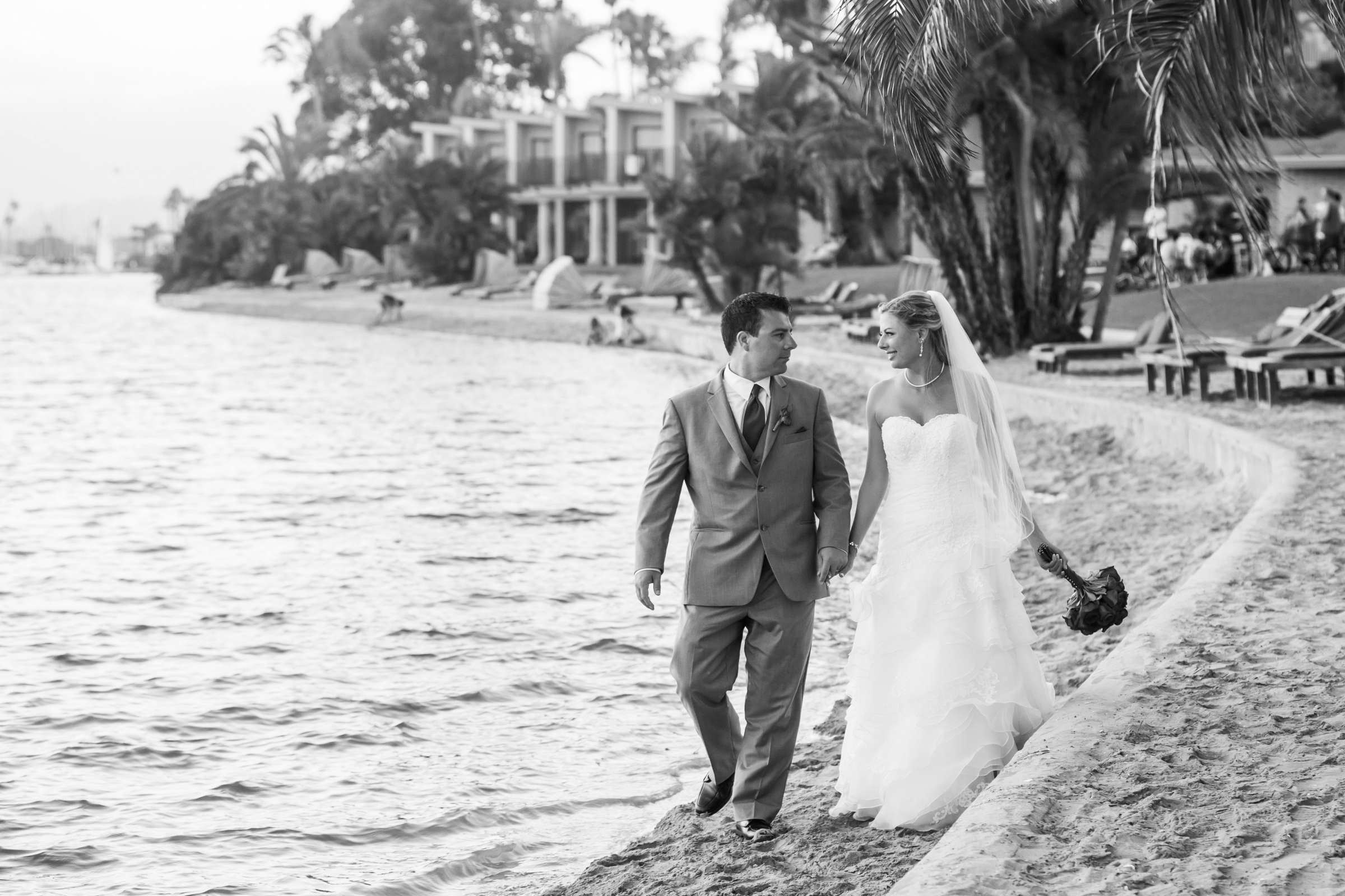 Bahia Hotel Wedding coordinated by Bahia Hotel, Nancy and Matt Wedding Photo #255465 by True Photography