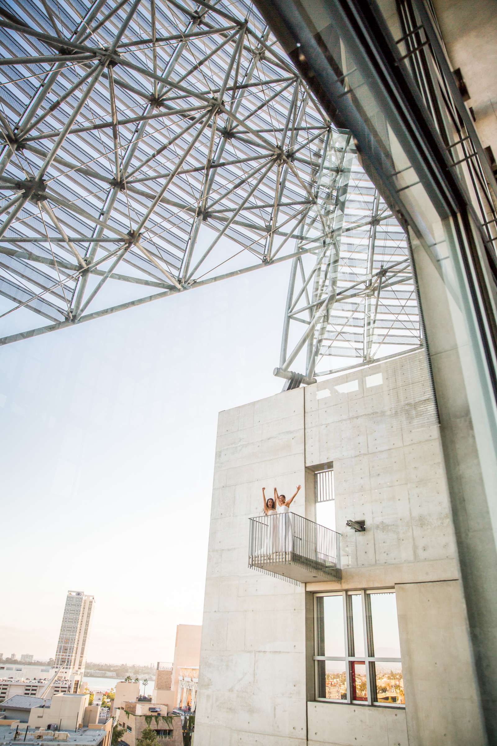 San Diego Central Library Wedding coordinated by Heather Loree Events, Jaclyn and Polly Wedding Photo #11 by True Photography