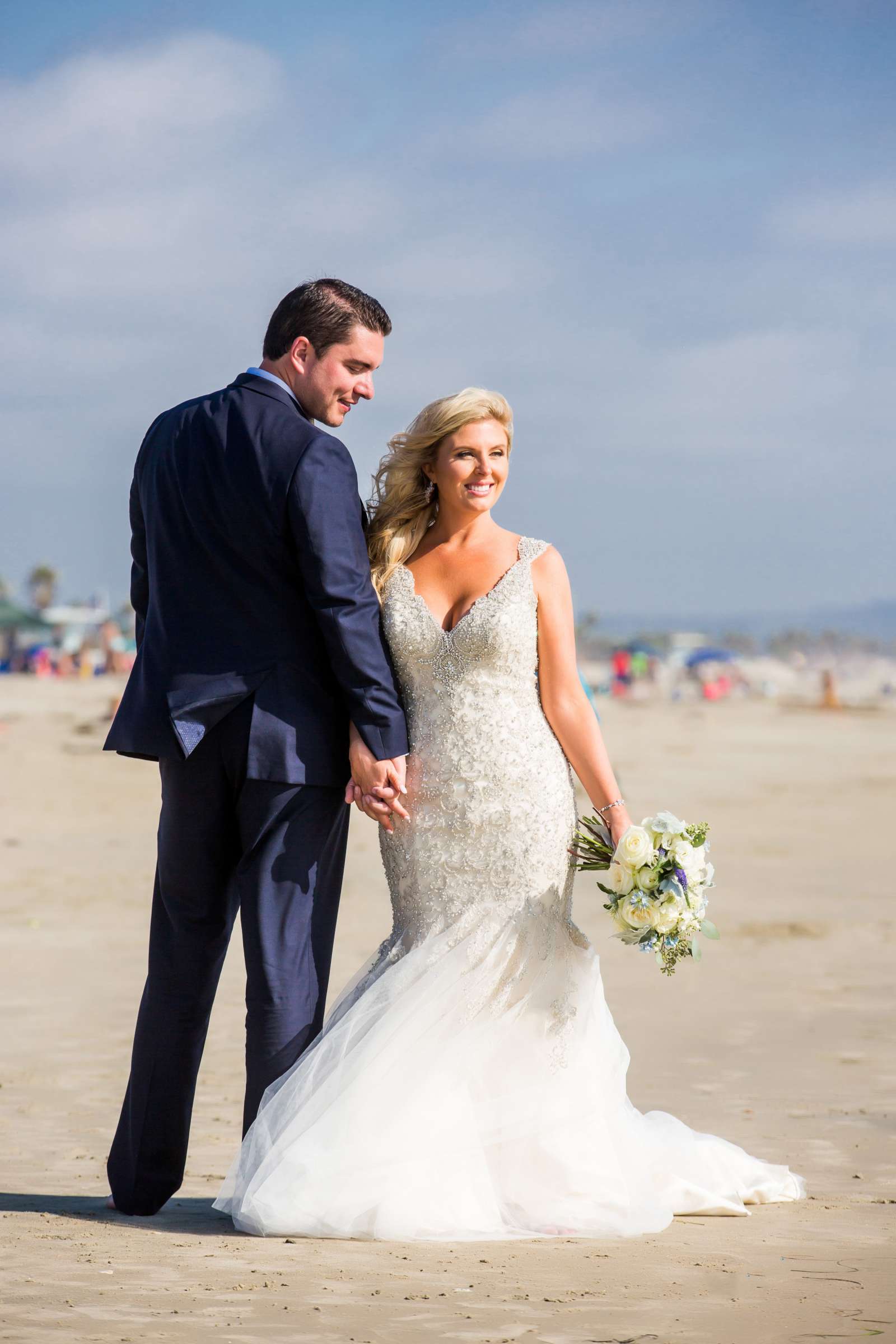 Loews Coronado Bay Resort Wedding coordinated by Betty Blue Events, Alexandra and Joseph Wedding Photo #18 by True Photography