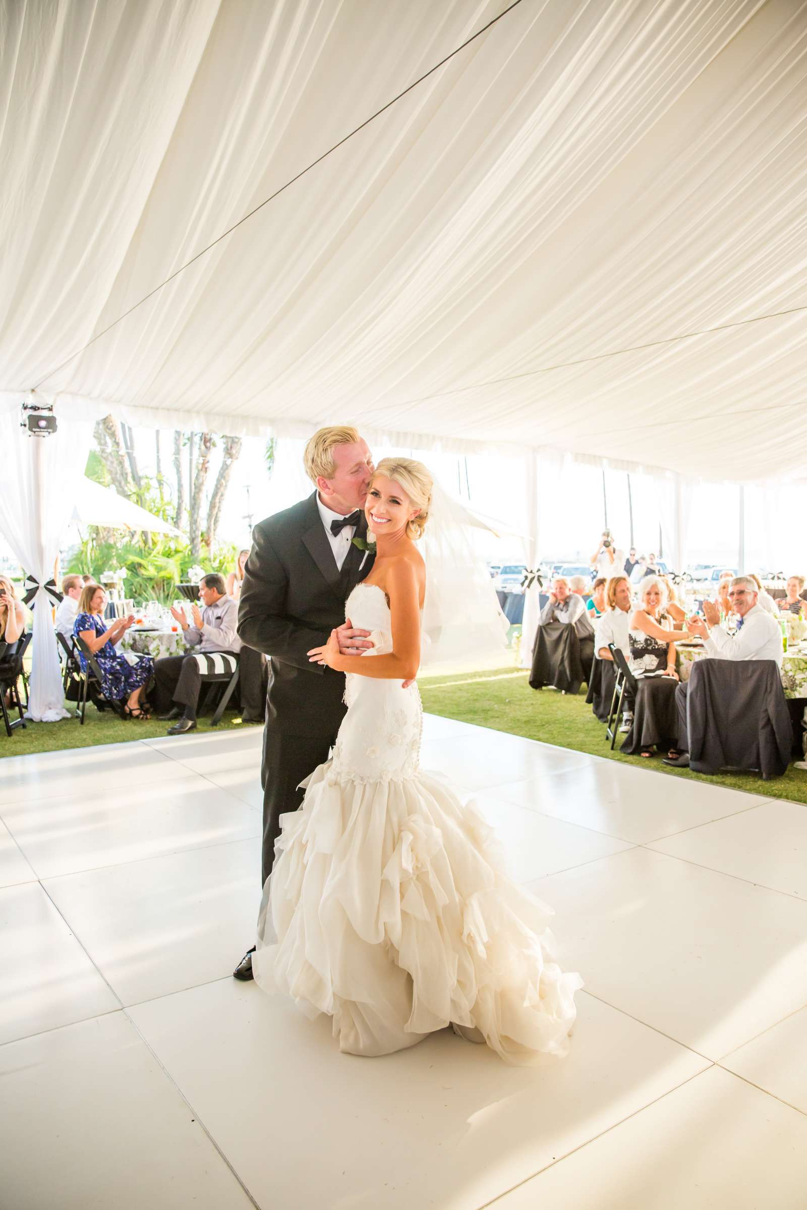 First Dance at Waterfront Park Wedding coordinated by Socal Soiree, Jennell and Terry Wedding Photo #95 by True Photography