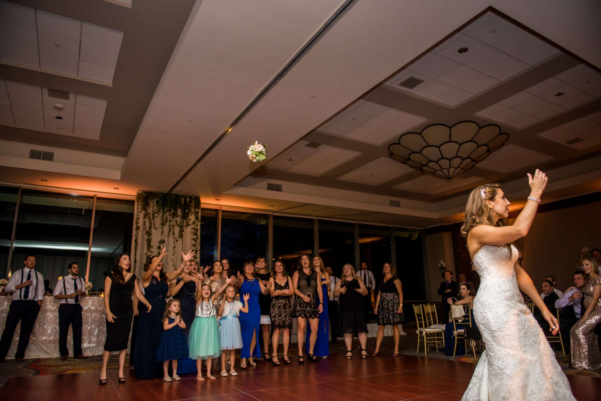 Hilton La Jolla Torrey Pines Wedding coordinated by Trendee Flowers, Gina and John Wedding Photo #119 by True Photography