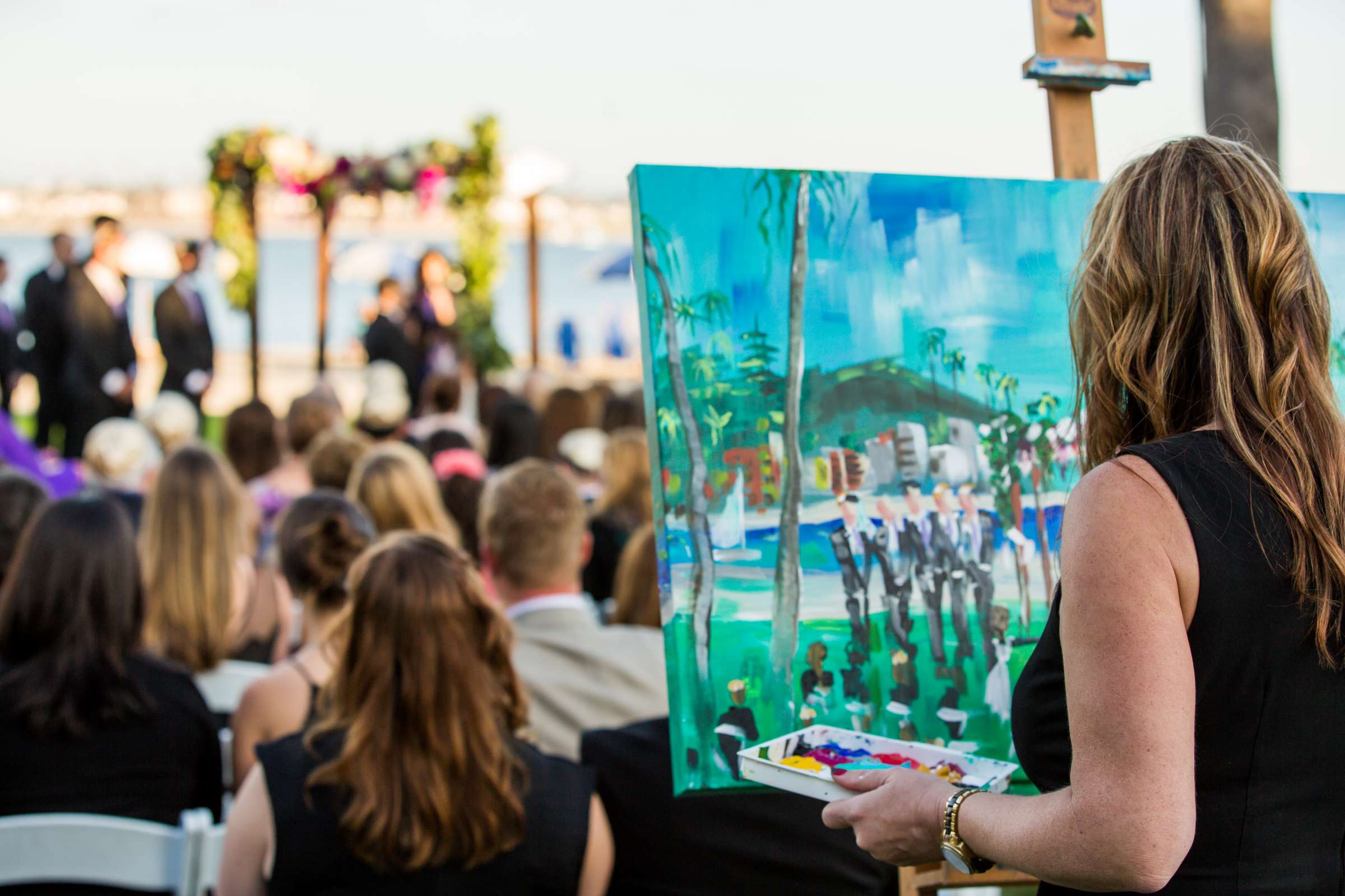 Catamaran Resort Wedding coordinated by Hannah Smith Events, Hallie and Aren Wedding Photo #110 by True Photography